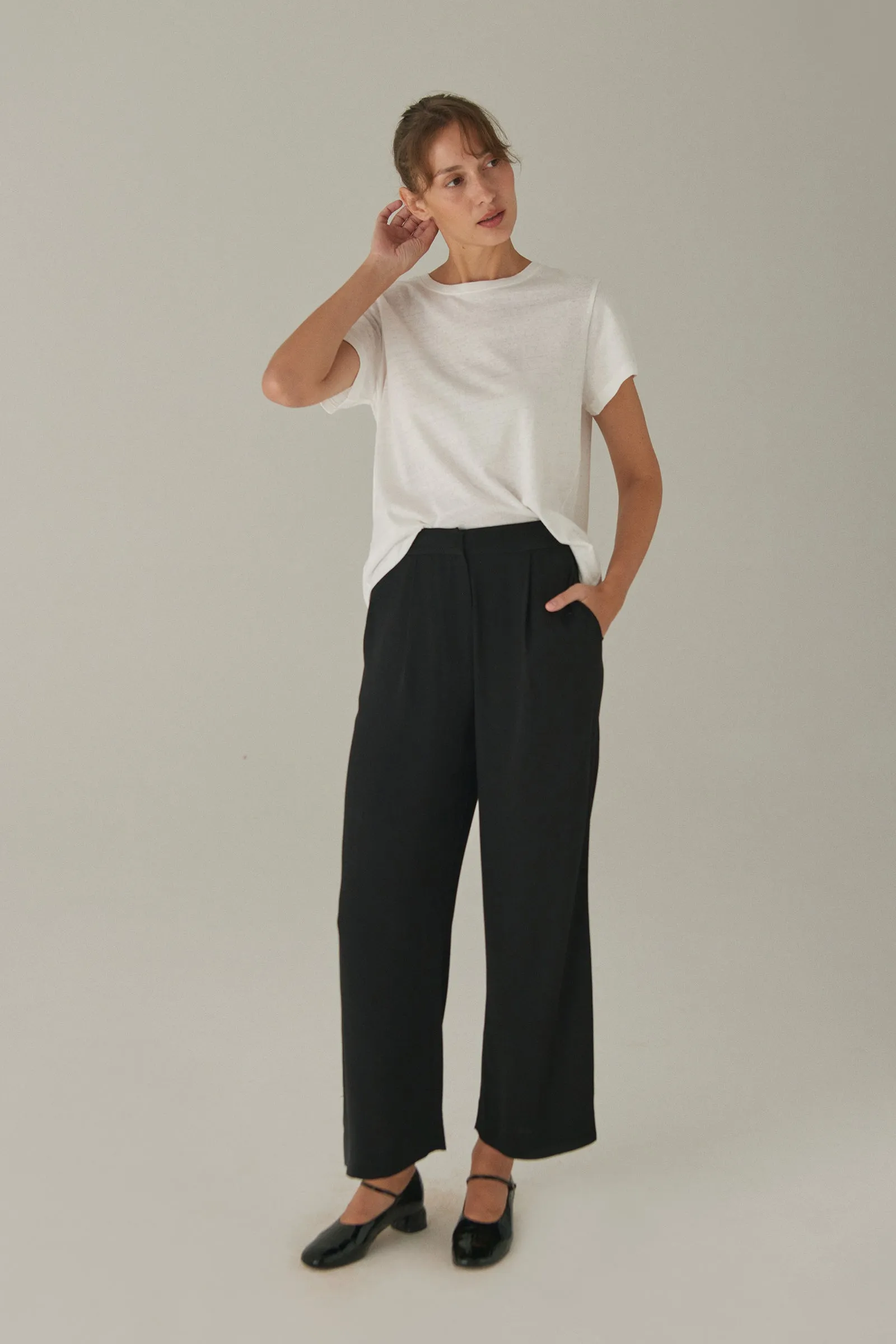 3rd / House Tee -- Organic Cotton • Linen