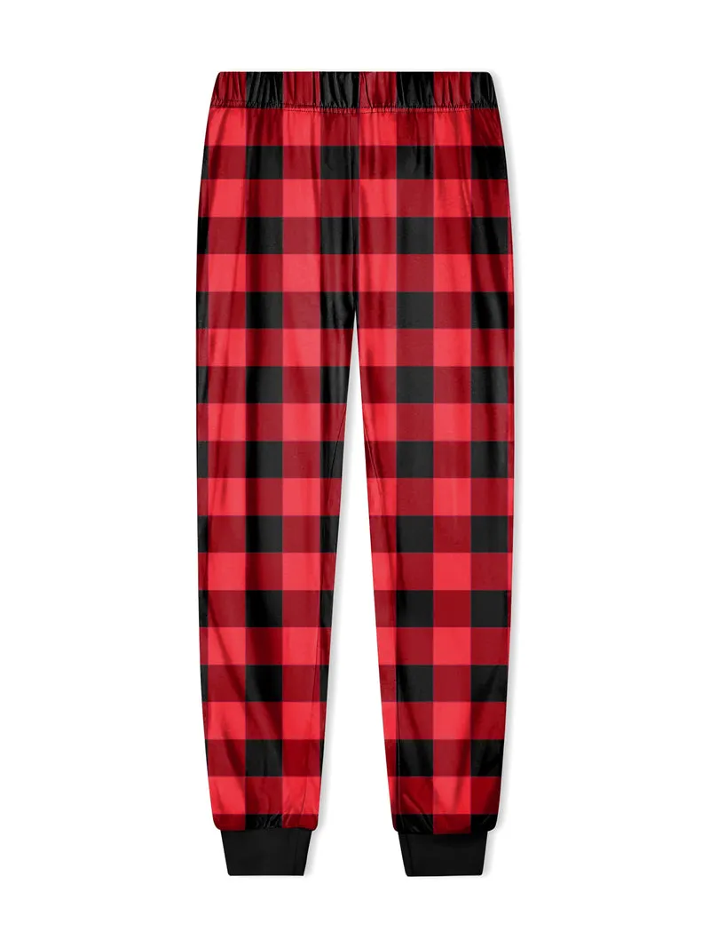 Arshiner Girls Pajama Pants Kids Plaid Pj Pants with Pockets