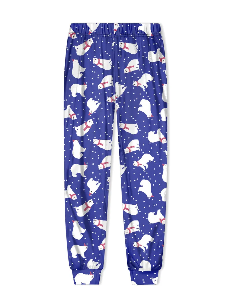 Arshiner Girls Pajama Pants Kids Plaid Pj Pants with Pockets
