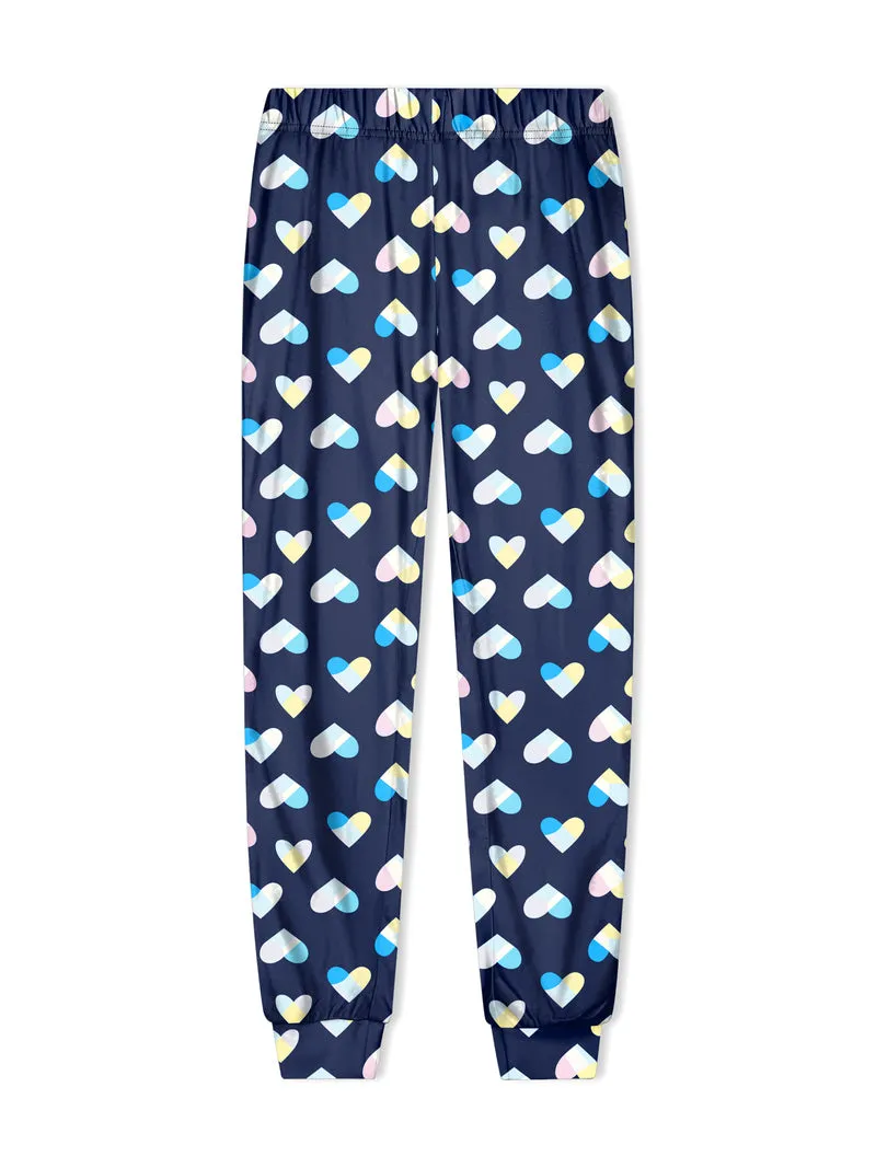 Arshiner Girls Pajama Pants Kids Plaid Pj Pants with Pockets