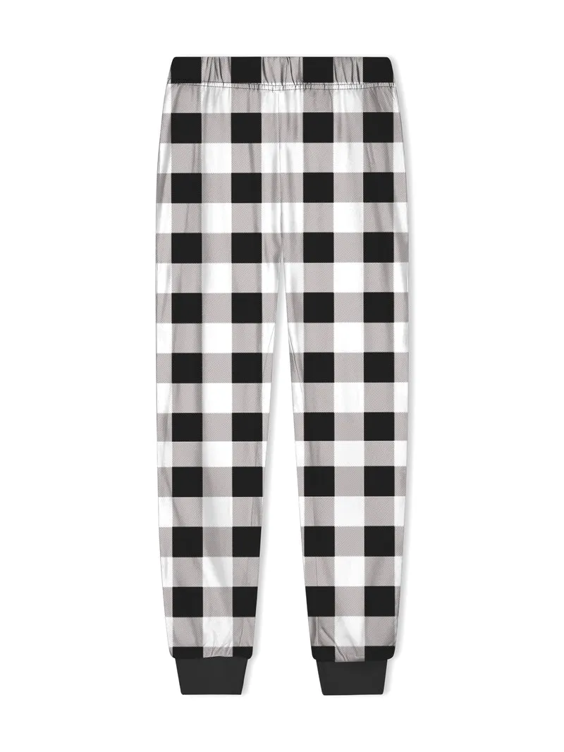 Arshiner Girls Pajama Pants Kids Plaid Pj Pants with Pockets
