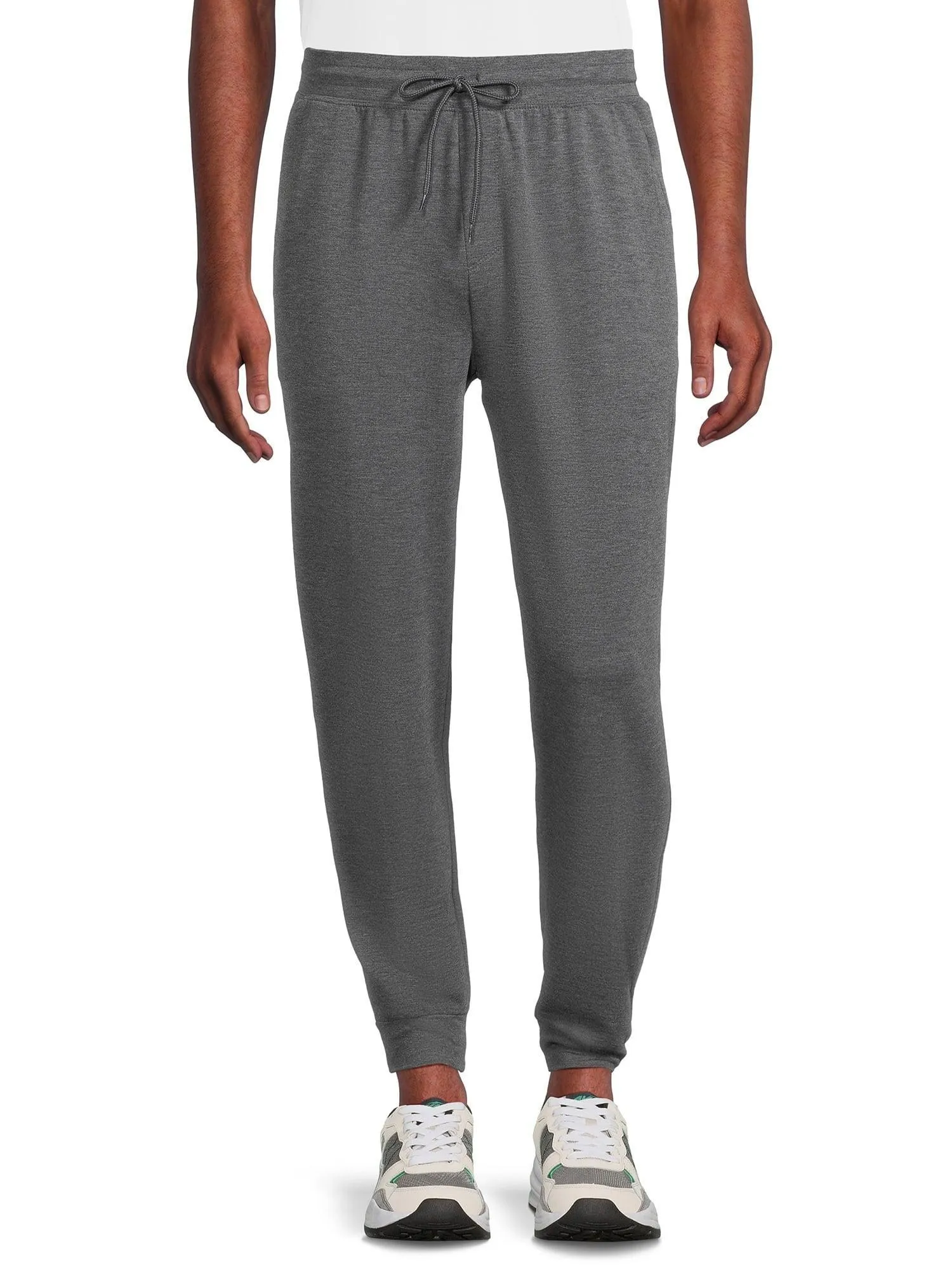 Athletic Works Men's and Big Men's Knit Joggers, 2-Pack, Sizes S-5XL