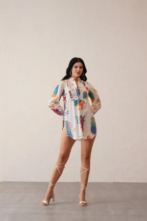 Aurora Shirt Style Coverup (BW16)