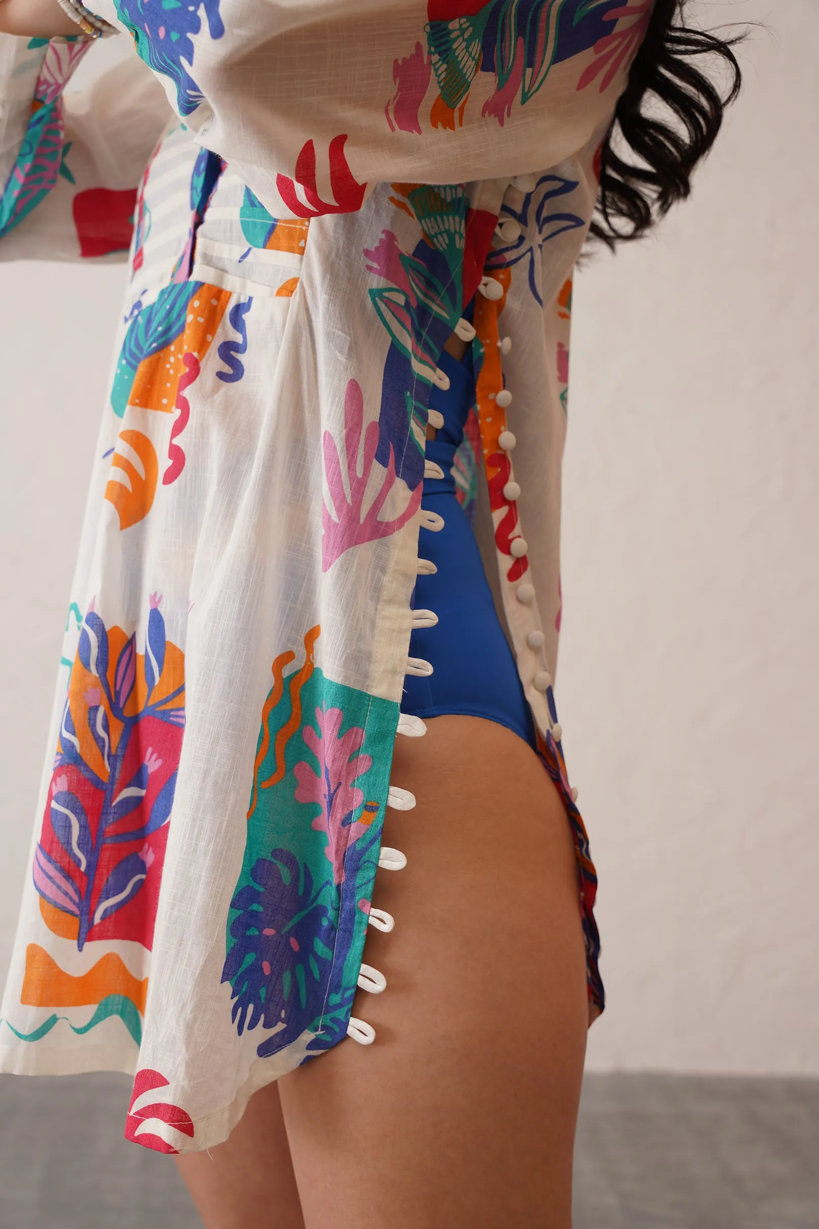 Aurora Shirt Style Coverup (BW16)