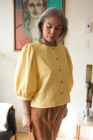 Birds of North America Serin Blouse - Sunflower (Online Exclusive)