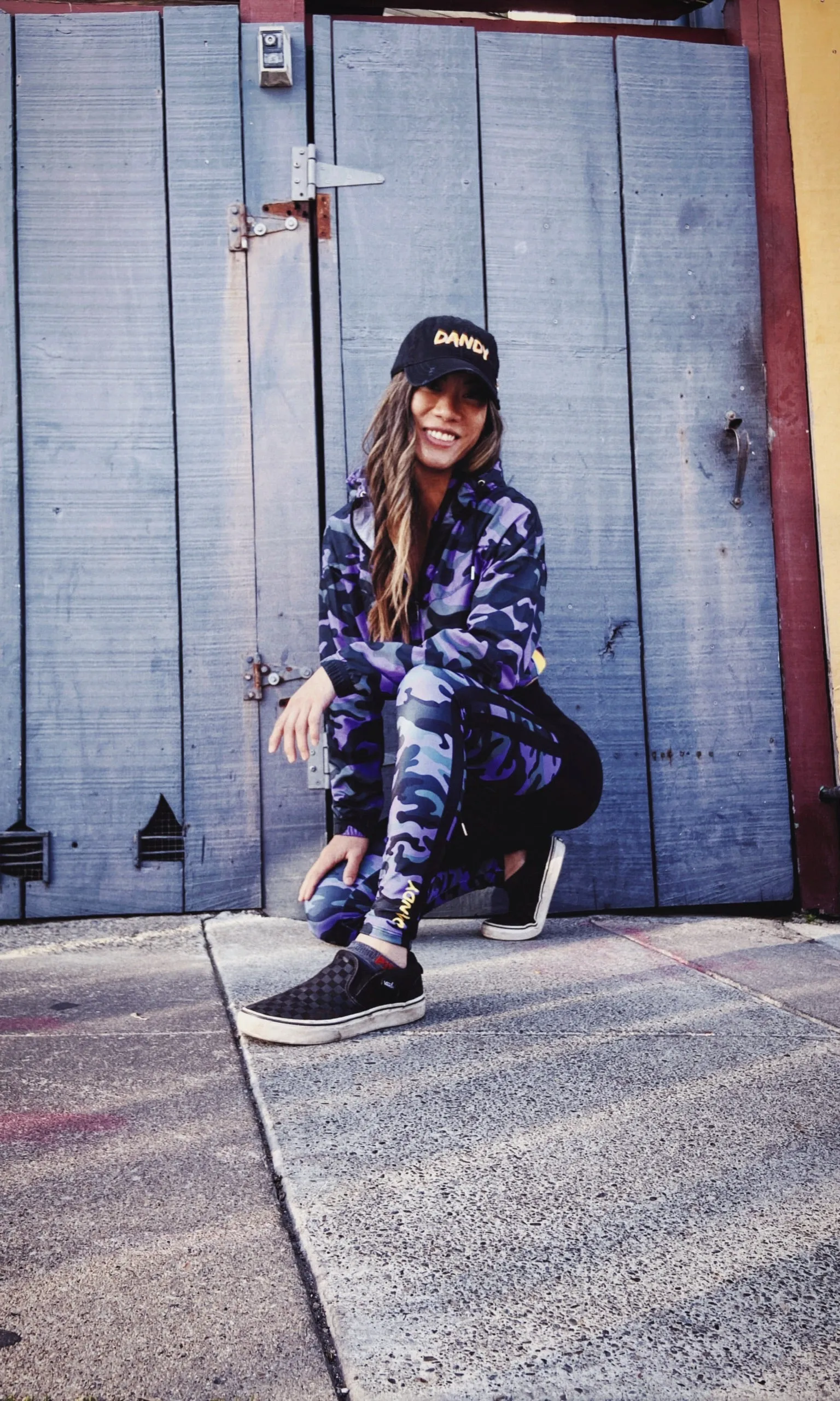 Camo Women’s cropped windbreaker