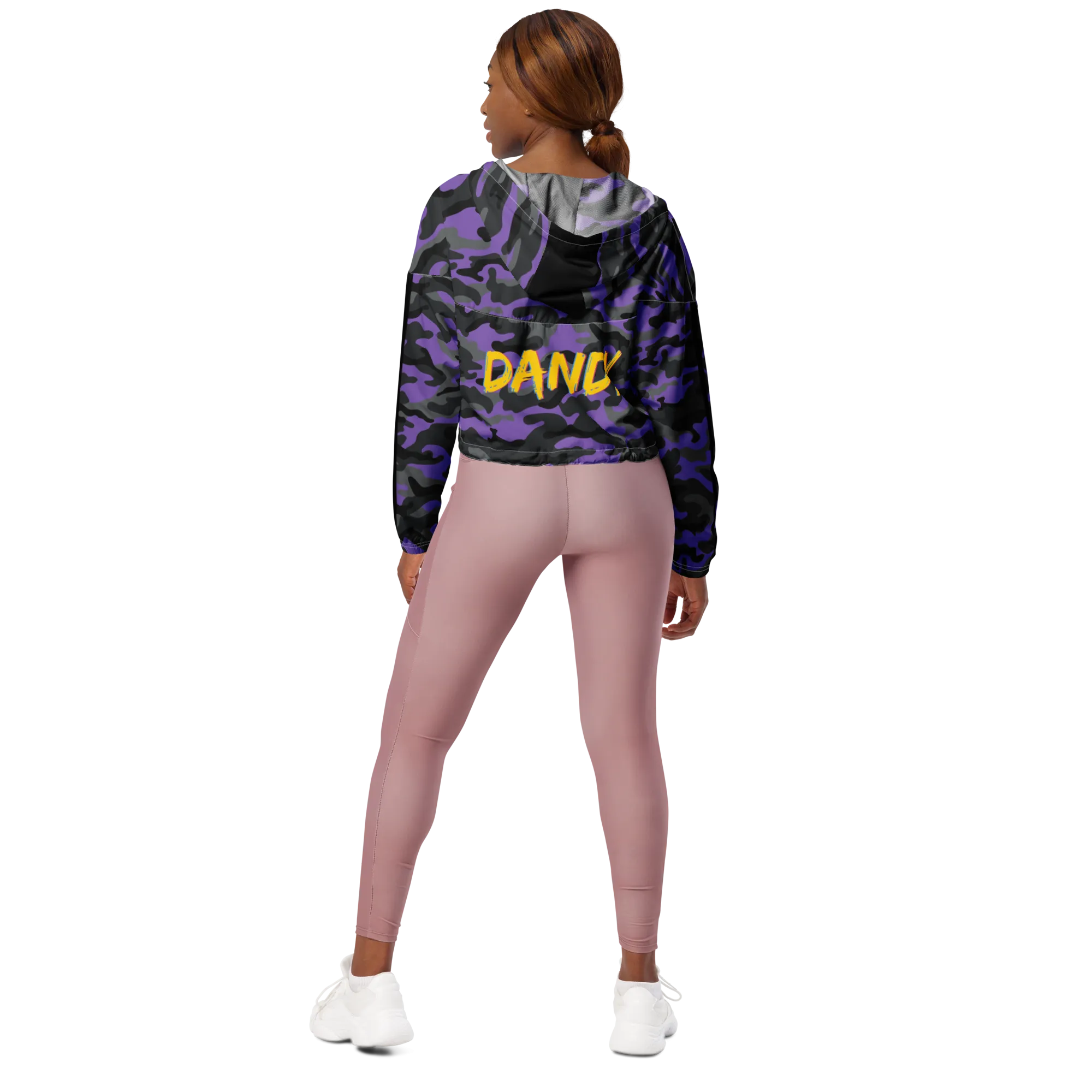 Camo Women’s cropped windbreaker
