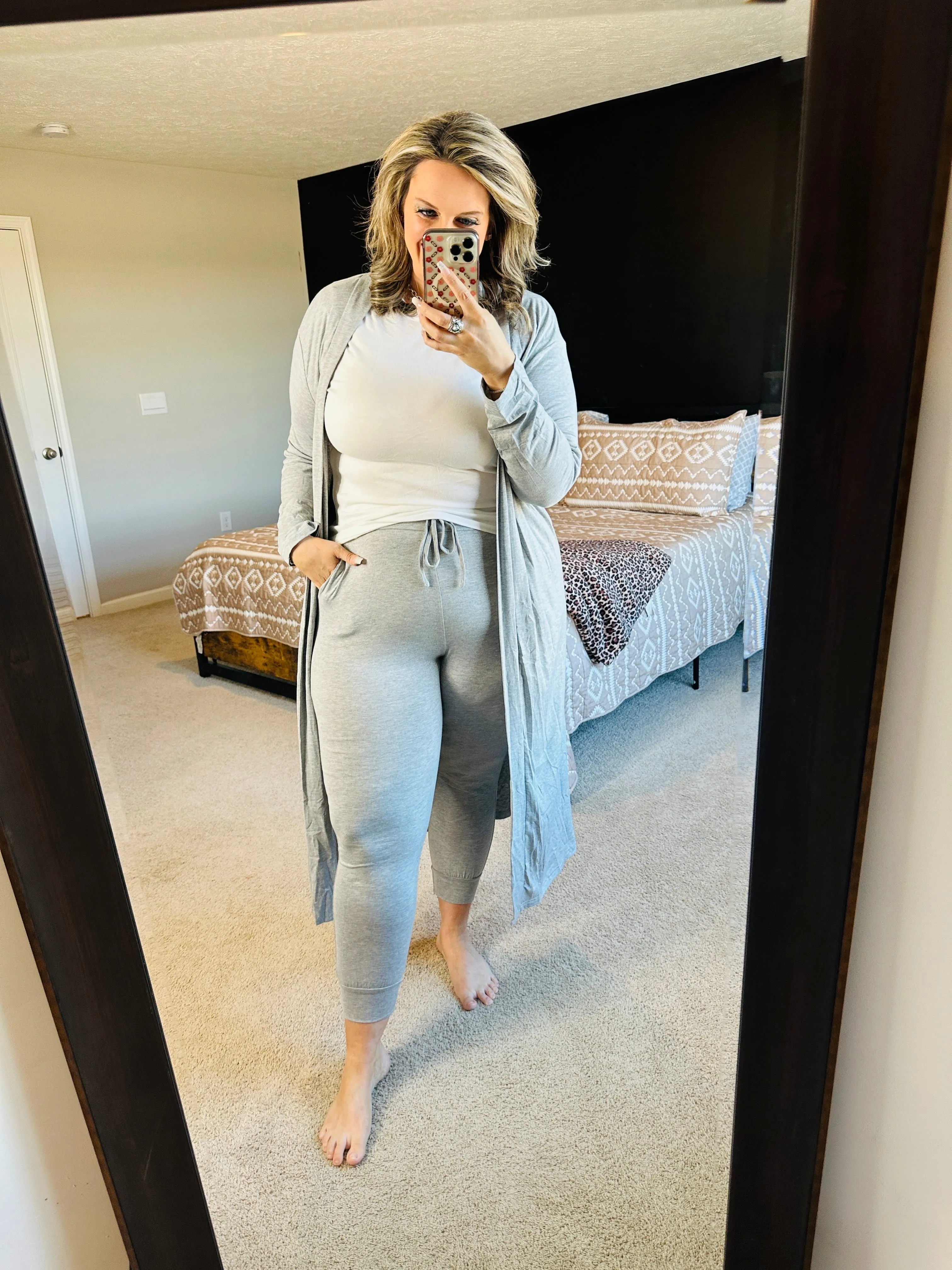 Cardigan and Joggers  Loungewear Set