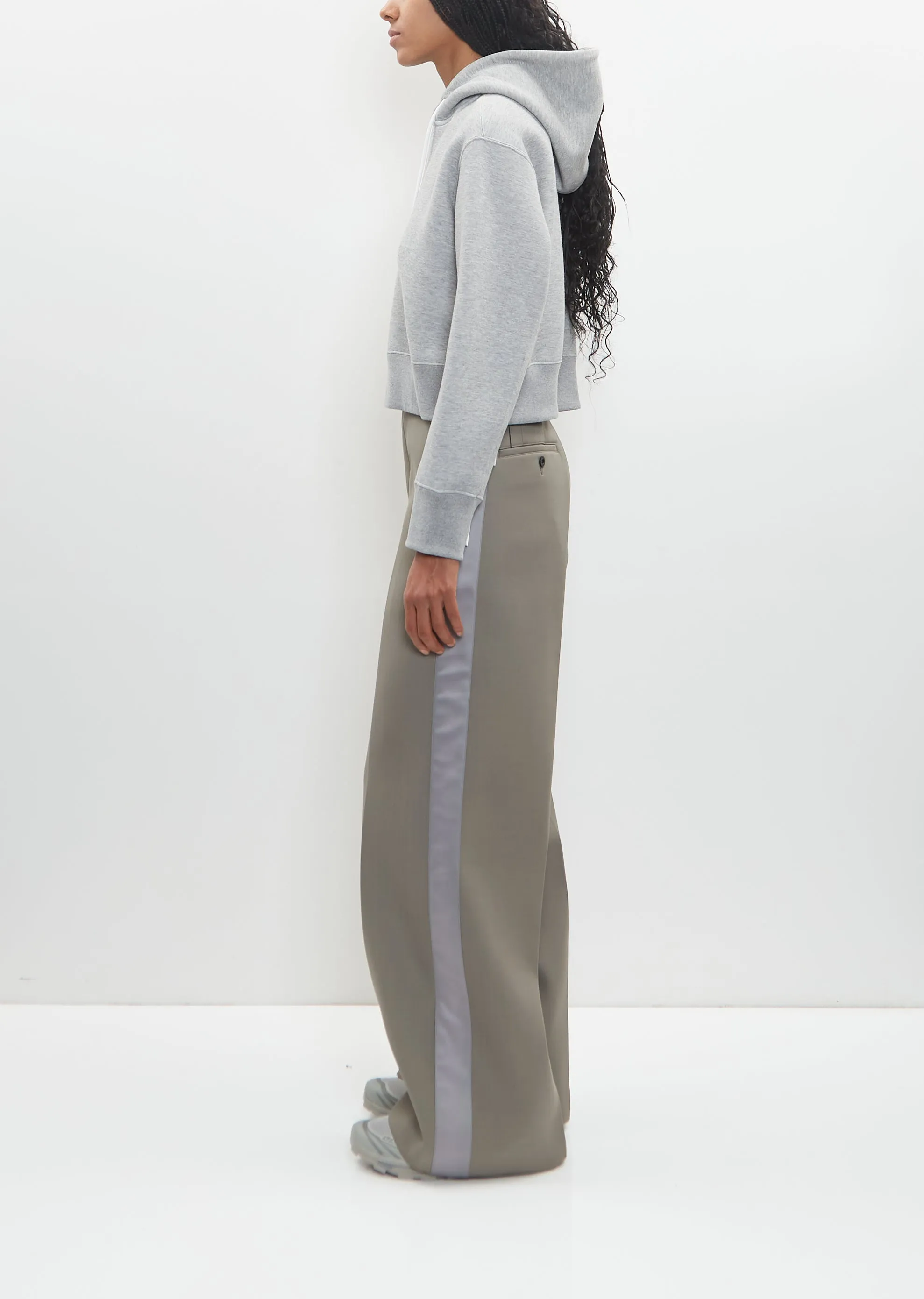 Cotton Sponge Sweat Hoodie — Light Gray