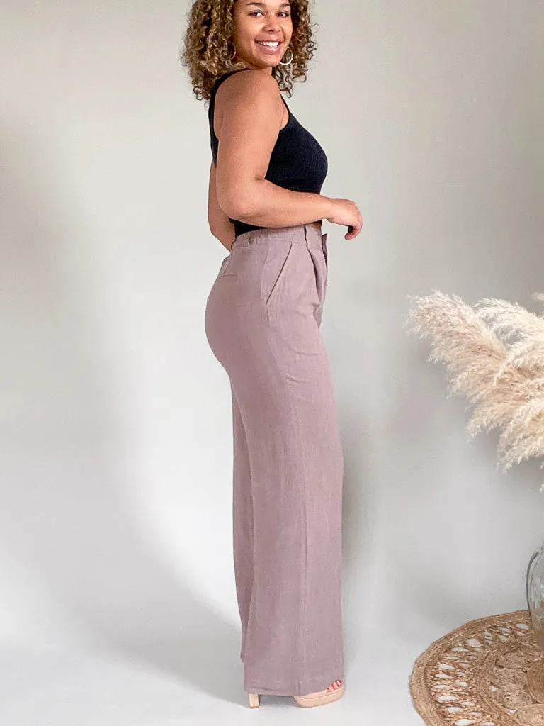 Delphine Pants - Sparrow