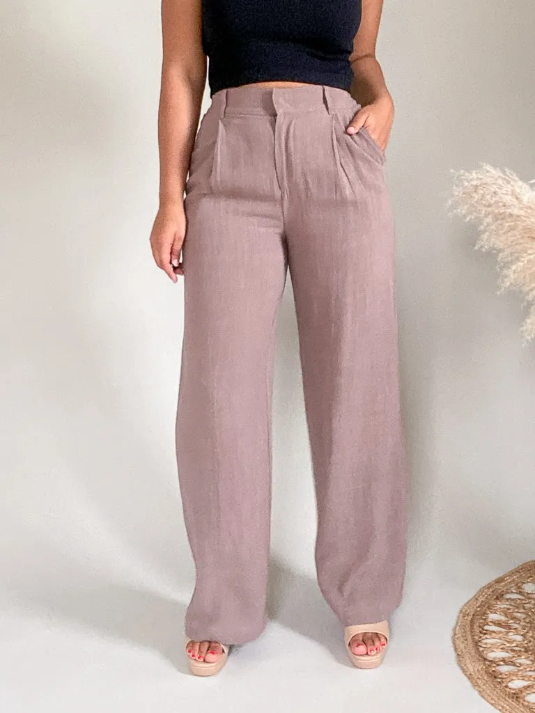 Delphine Pants - Sparrow