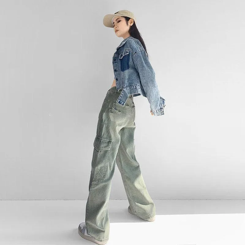 Digital Printing Women's Breathable And Comfortable Straight-leg Pants
