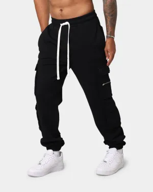 EN ES Cargo Track Pants Black