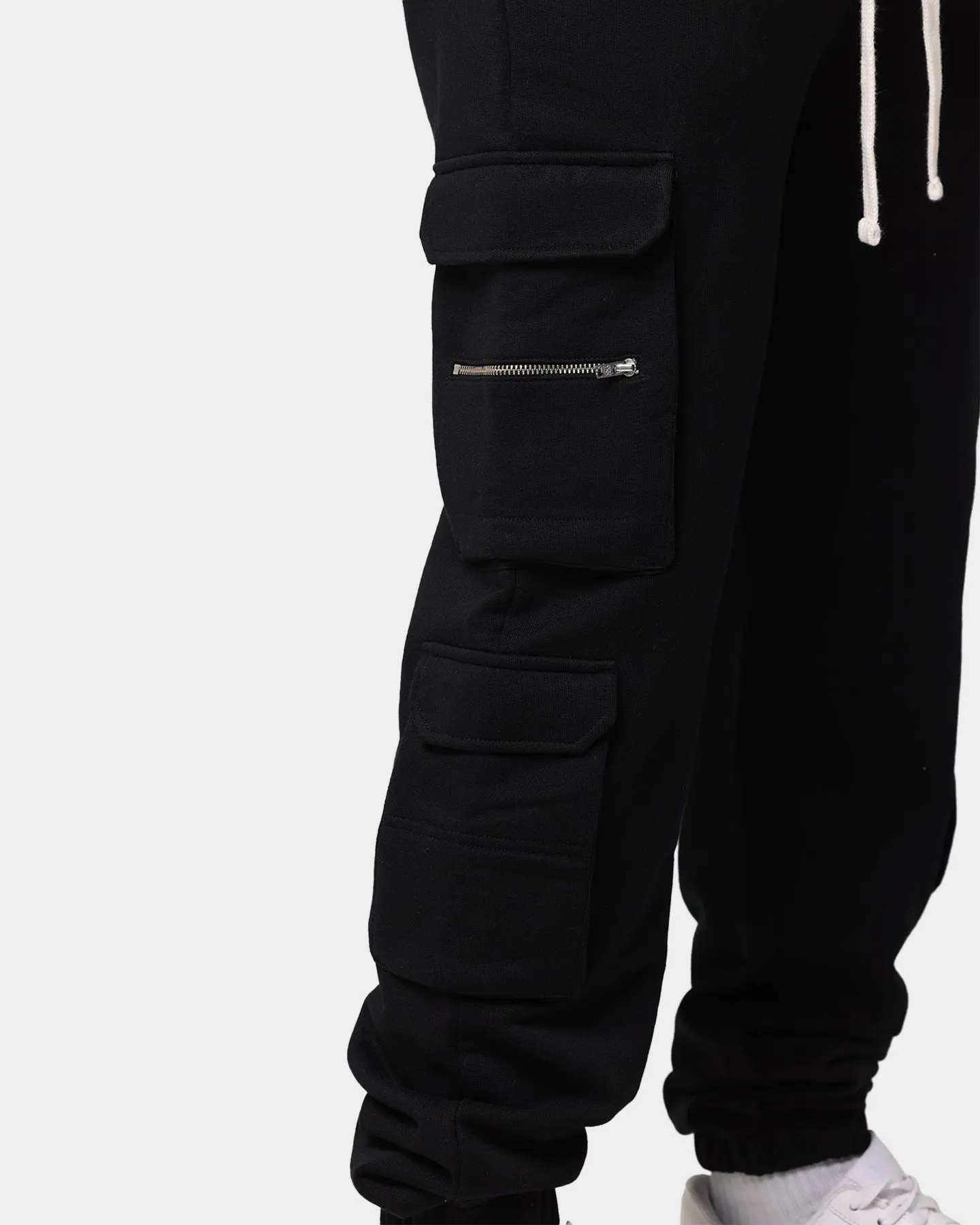 EN ES Cargo Track Pants Black