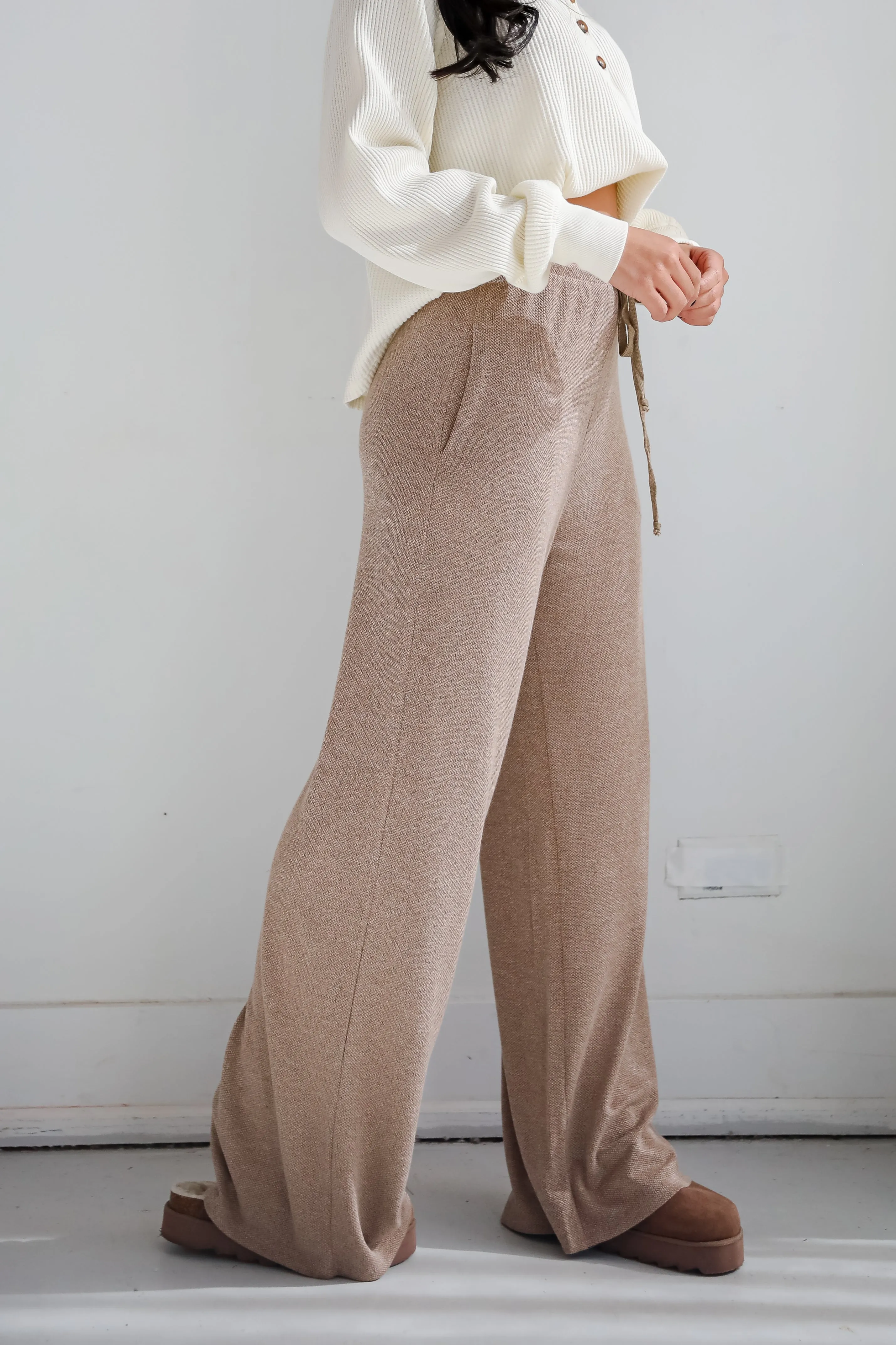 FINAL SALE - Signature Look Knit Pants