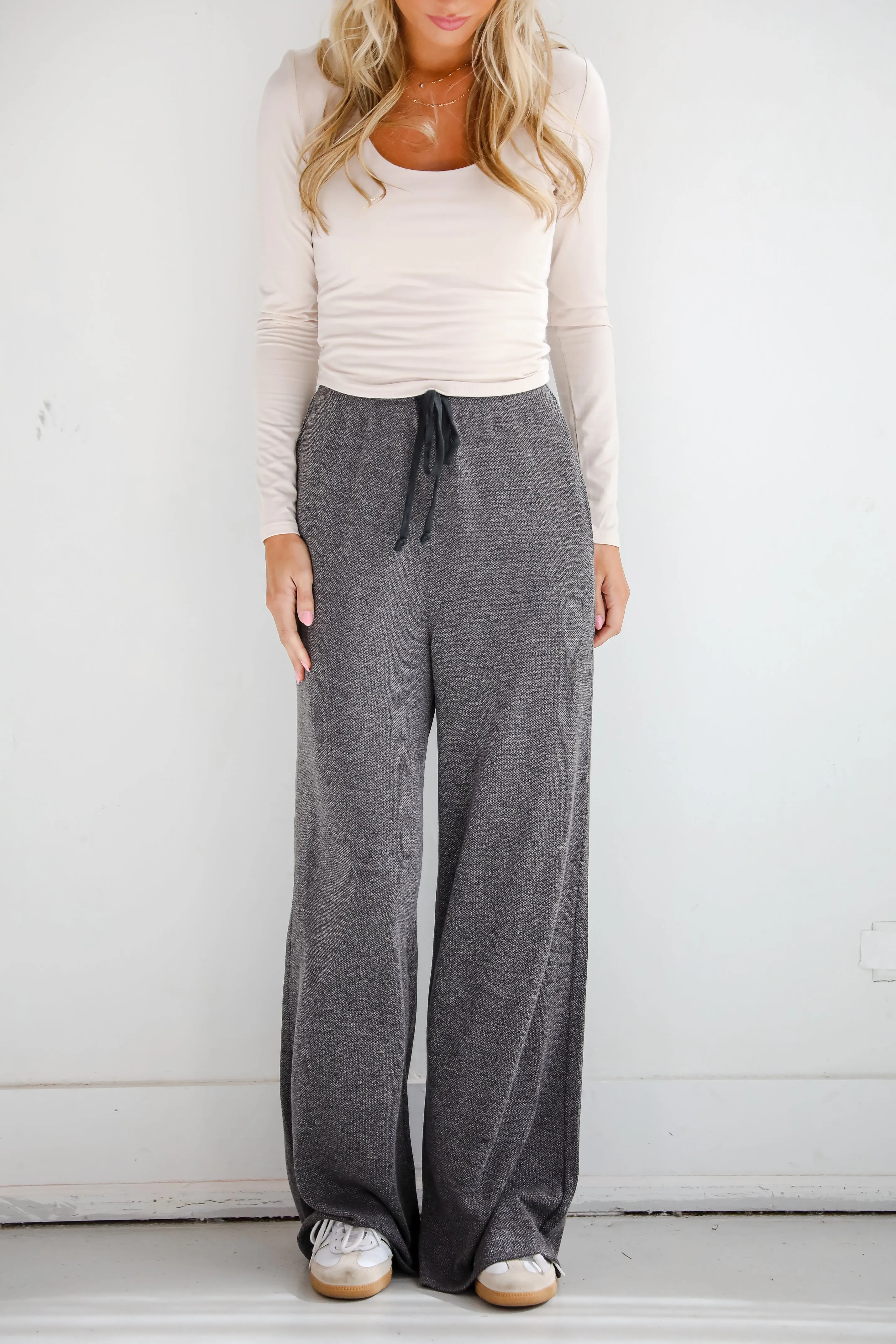 FINAL SALE - Signature Look Knit Pants
