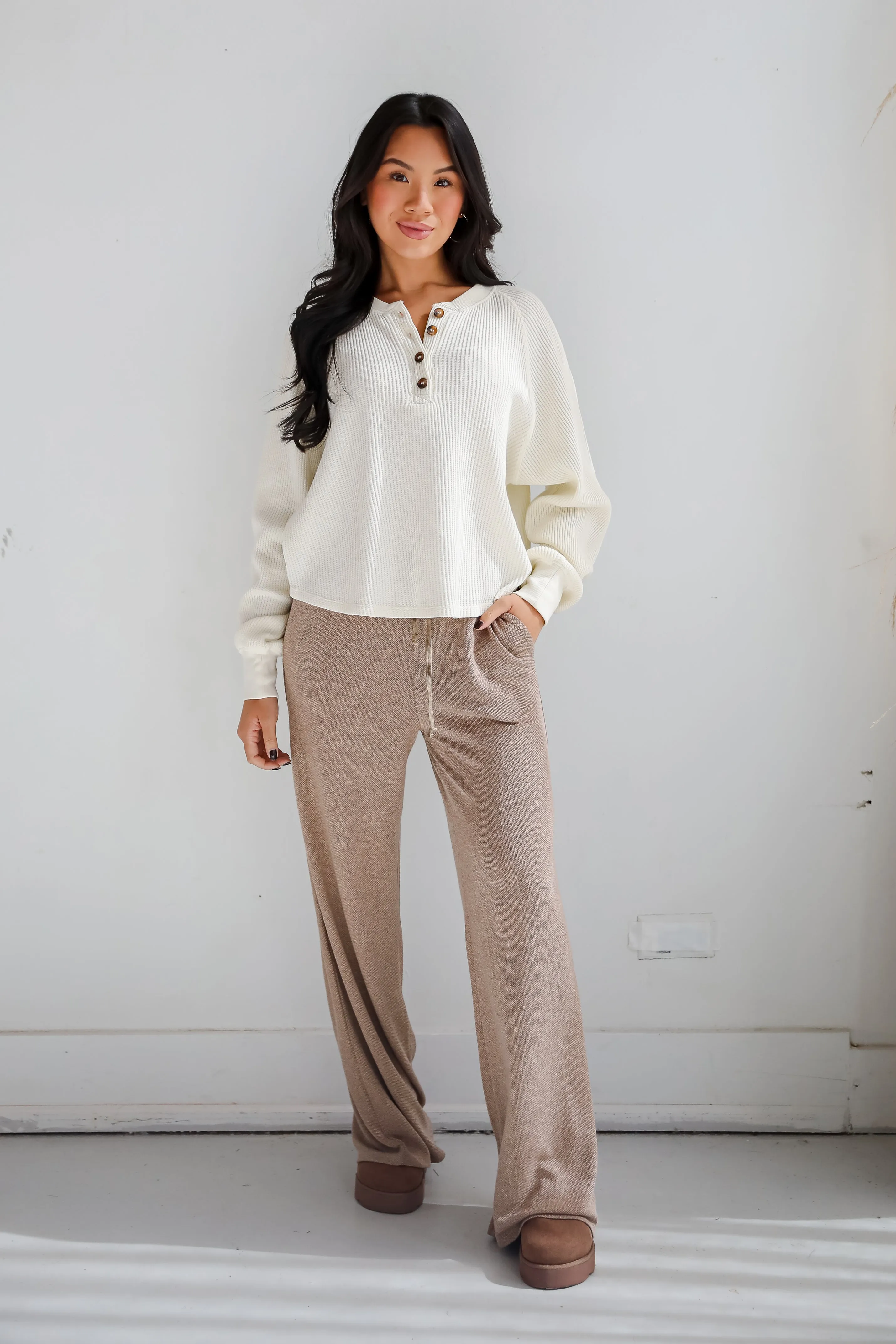 FINAL SALE - Signature Look Knit Pants