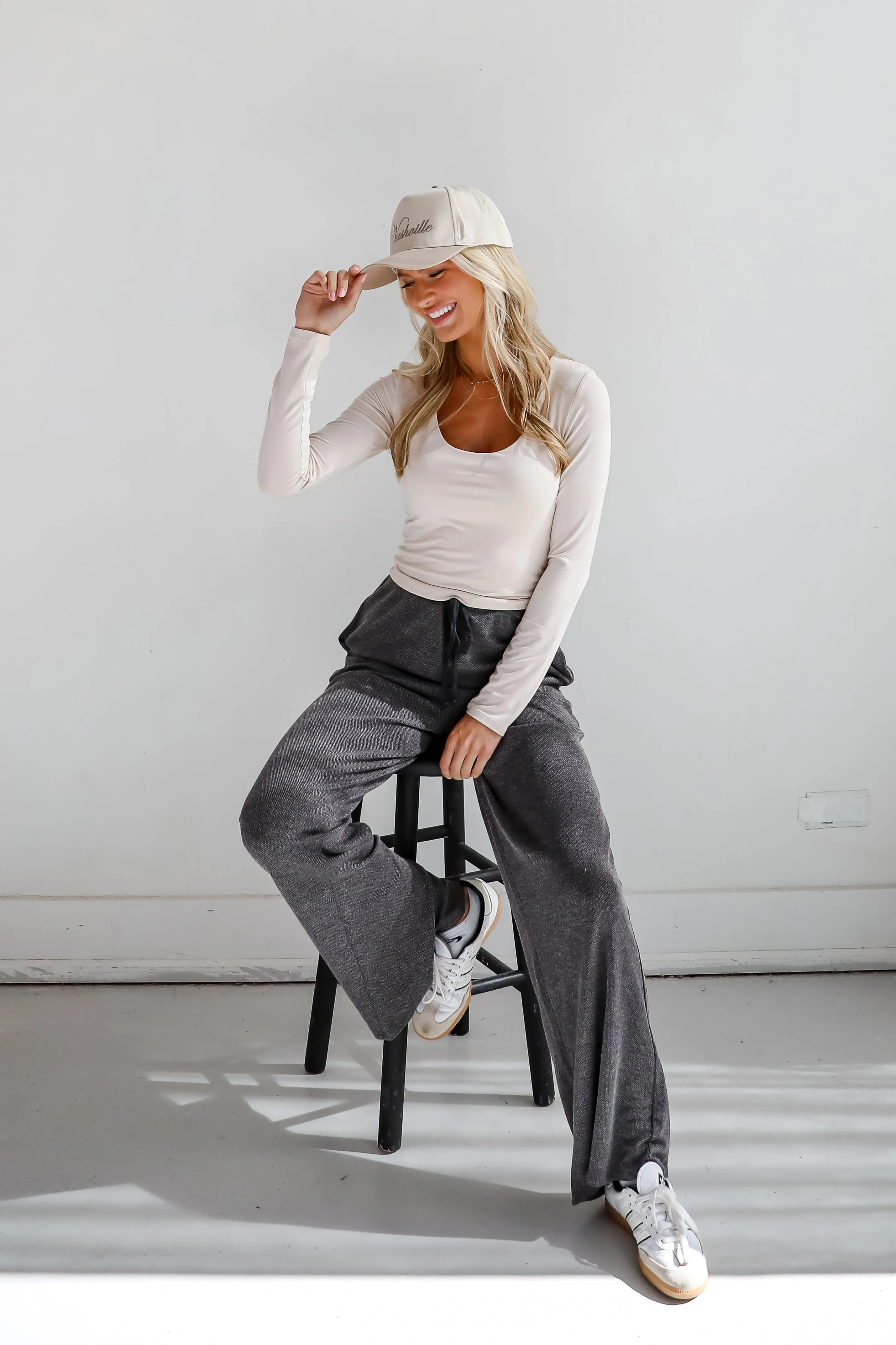 FINAL SALE - Signature Look Knit Pants