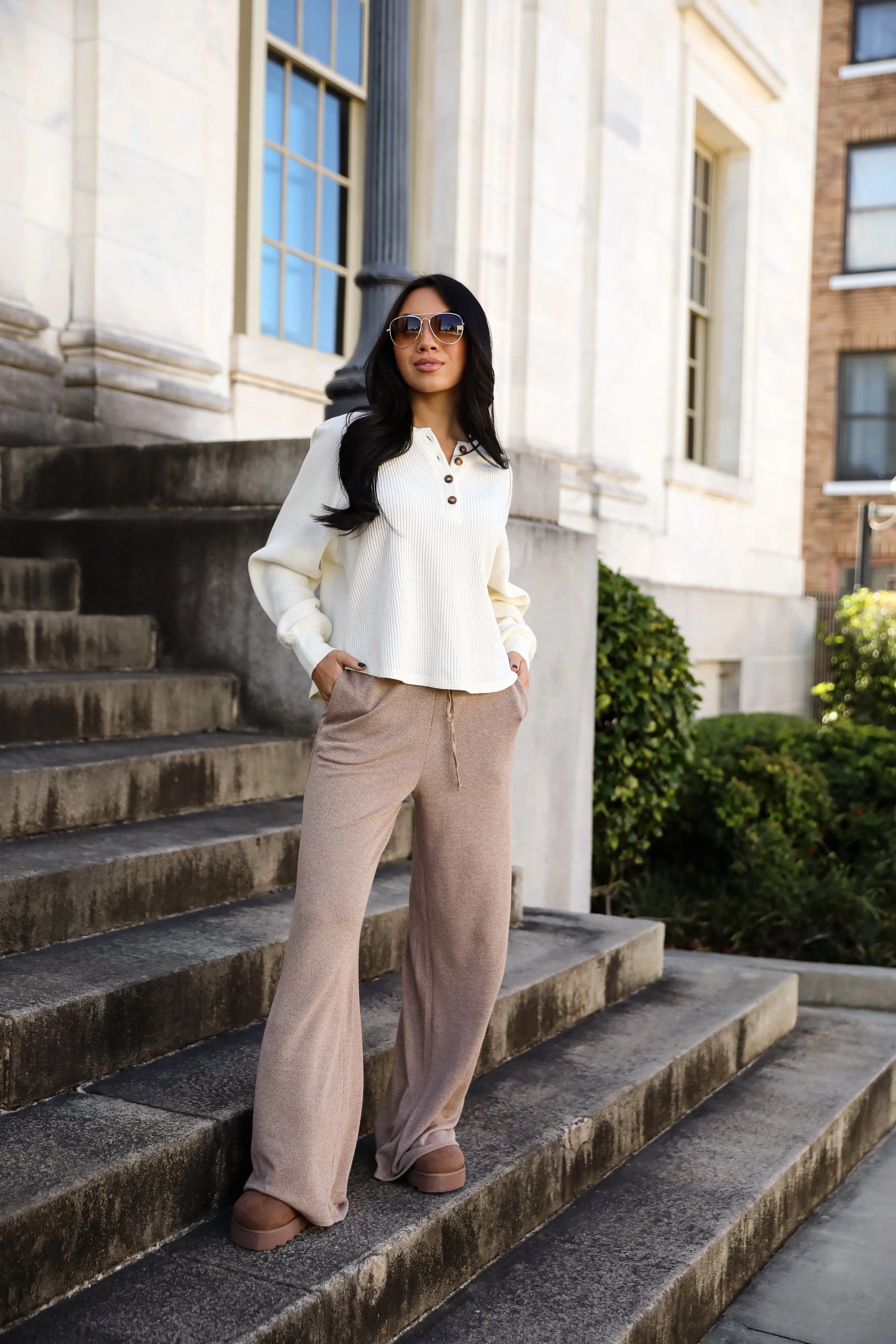 FINAL SALE - Signature Look Knit Pants