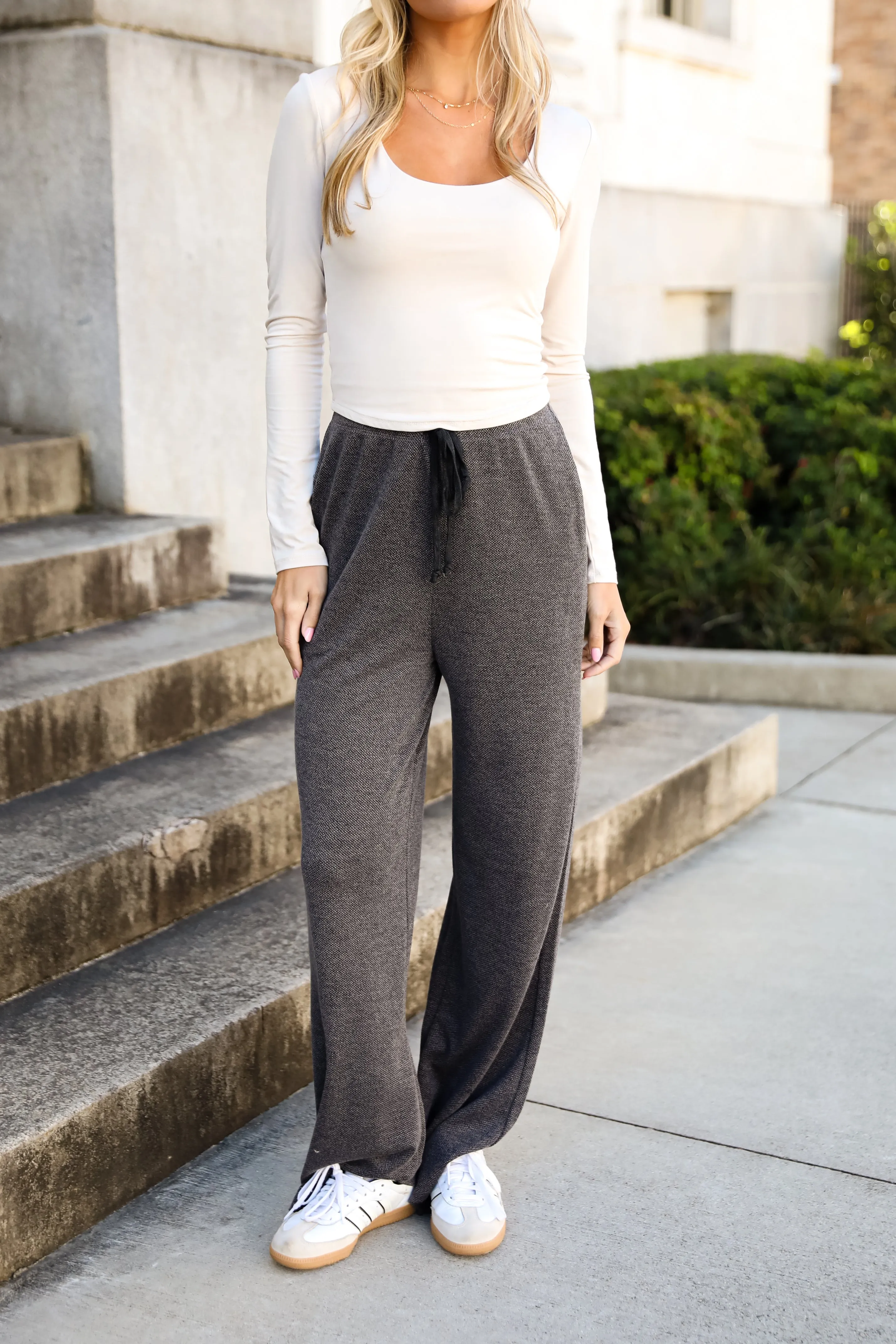 FINAL SALE - Signature Look Knit Pants