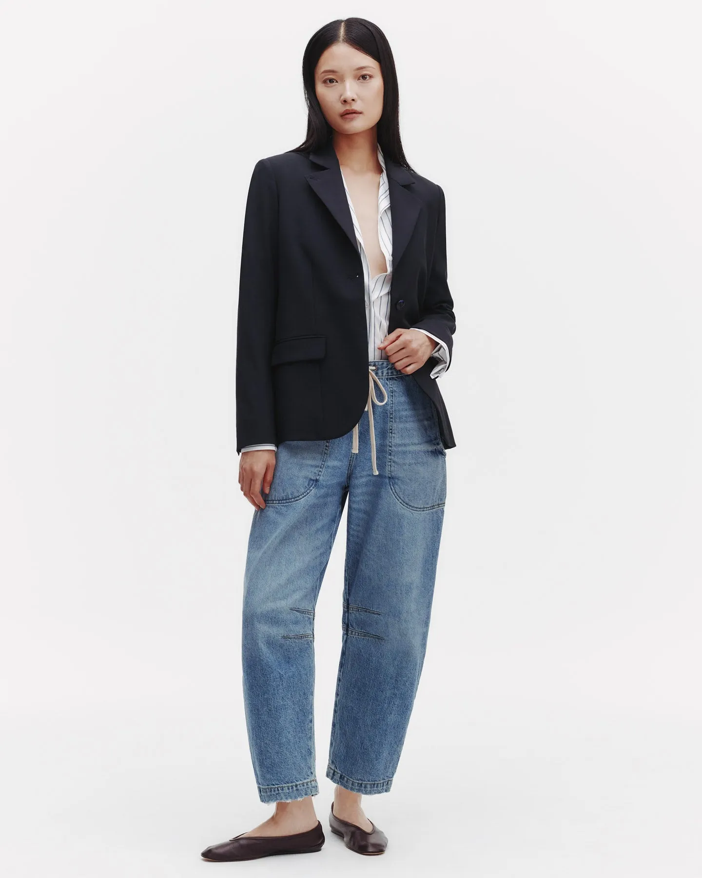 Jetties Beach Jean in Vintage Wash Denim