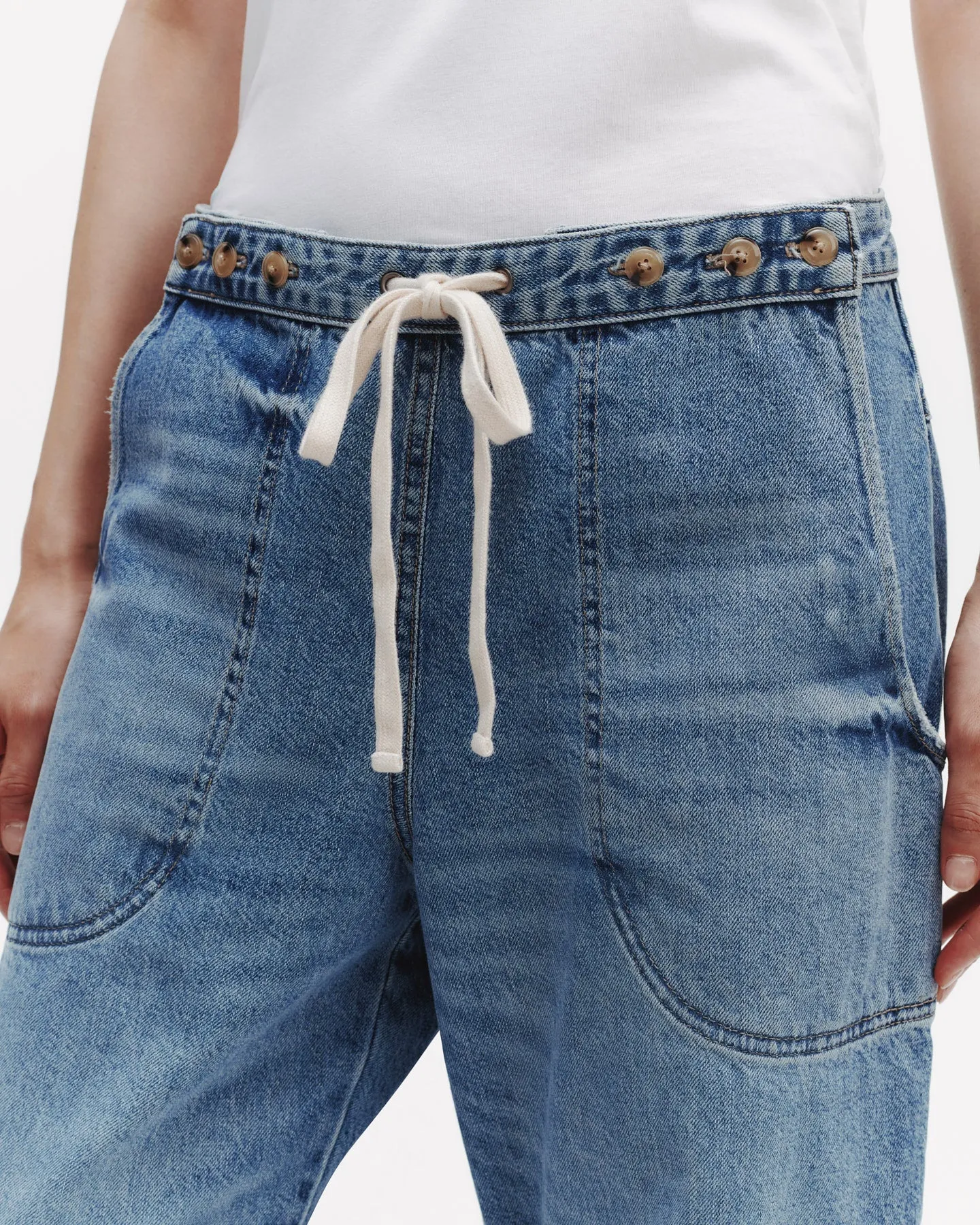 Jetties Beach Jean in Vintage Wash Denim