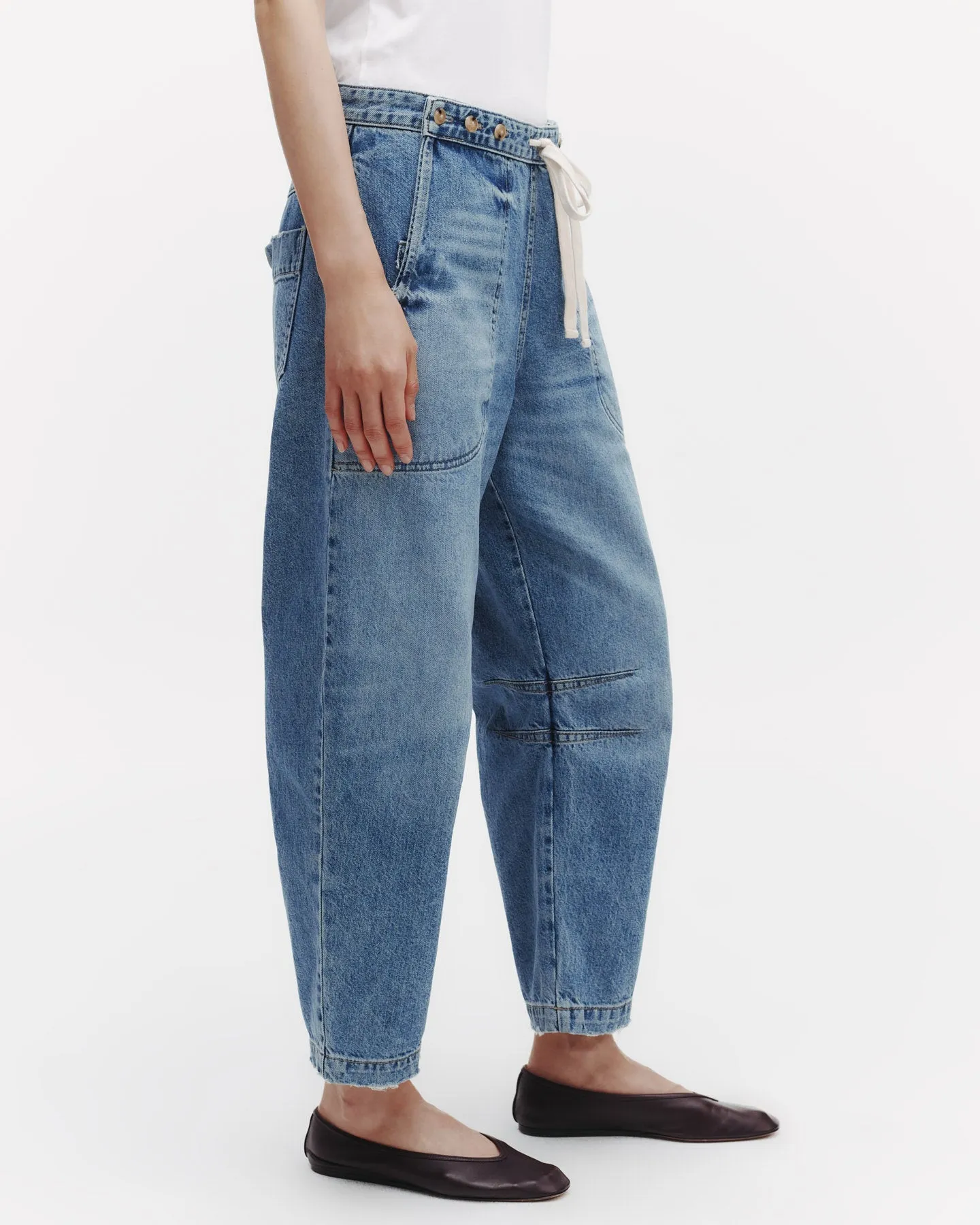 Jetties Beach Jean in Vintage Wash Denim