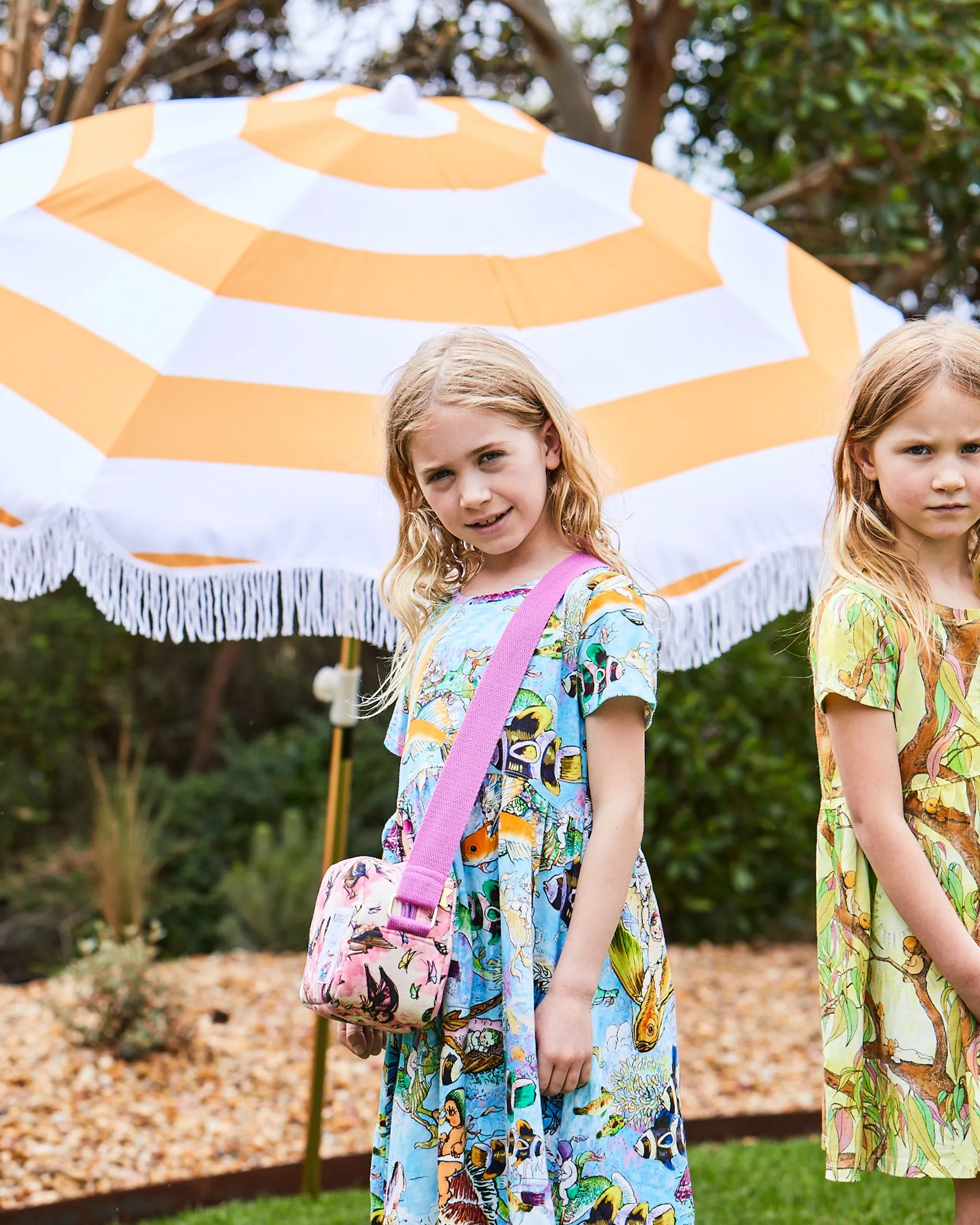 Kip&Co x May Gibbs Waterworld Organic Cotton Everyday Dress