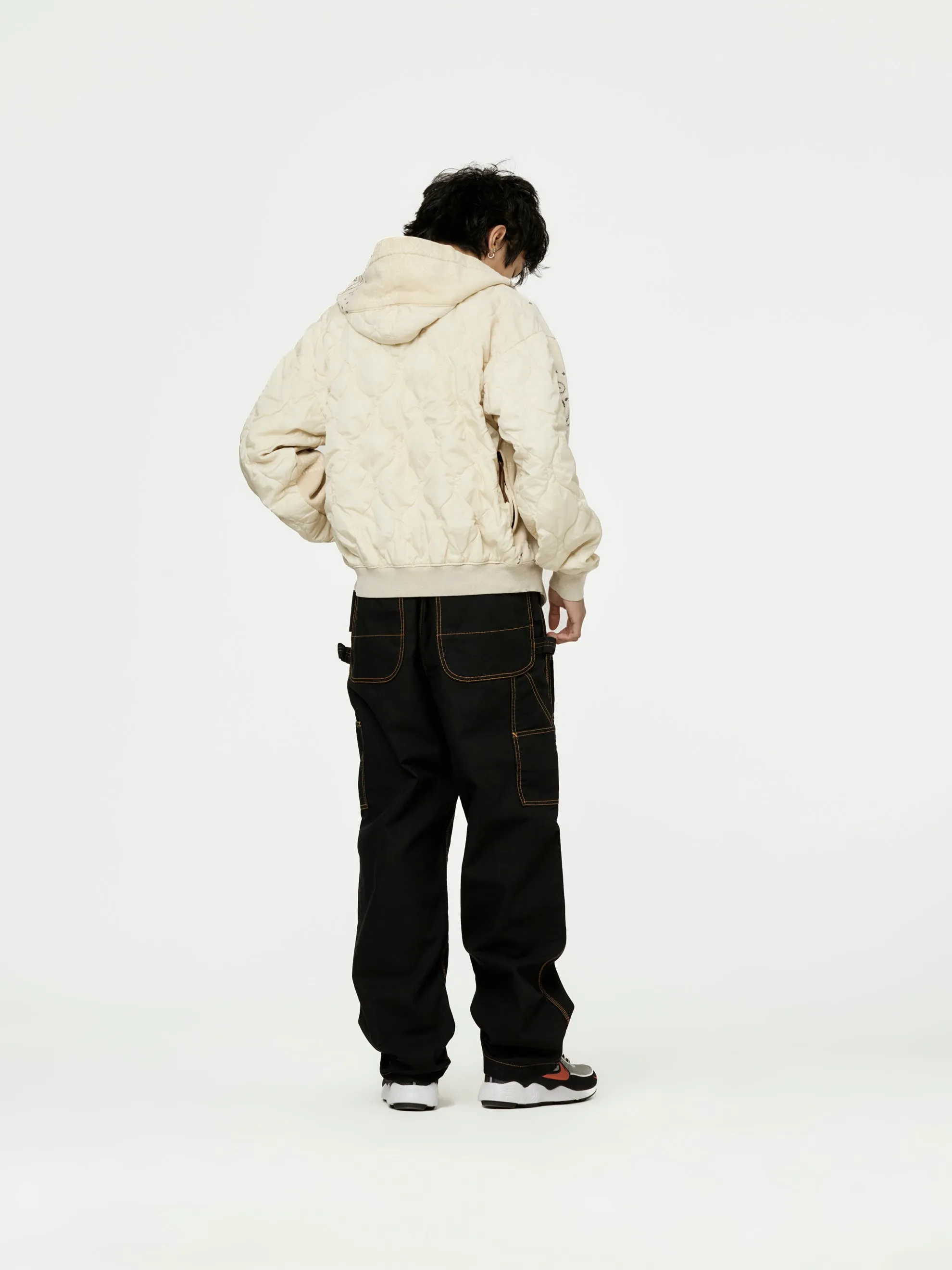 Light Canvas LUMBER Pants (Black)