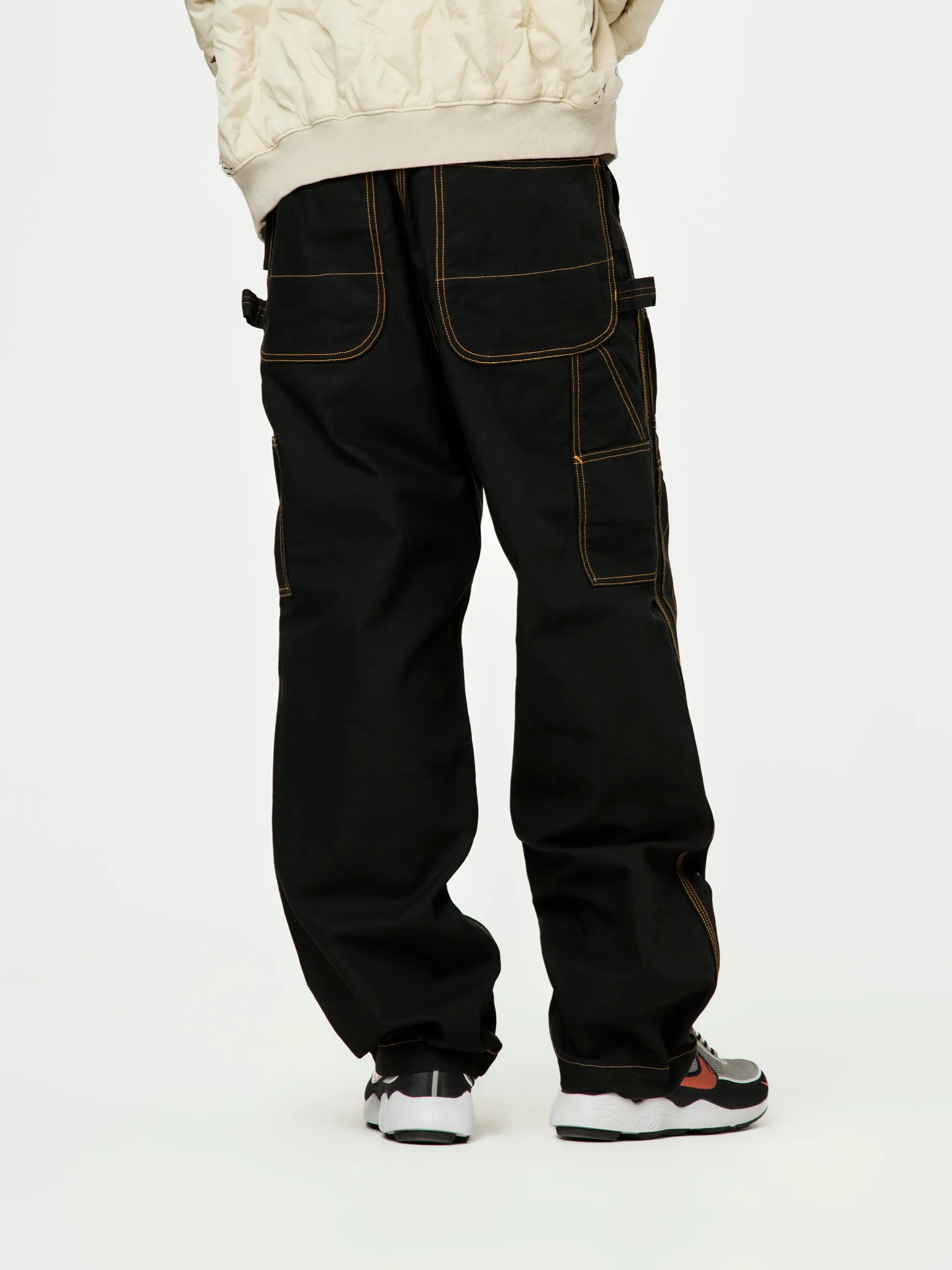 Light Canvas LUMBER Pants (Black)