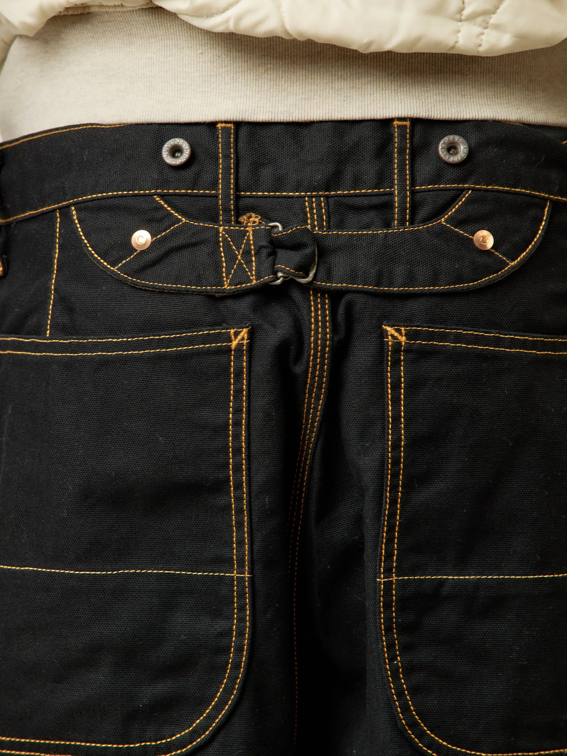 Light Canvas LUMBER Pants (Black)