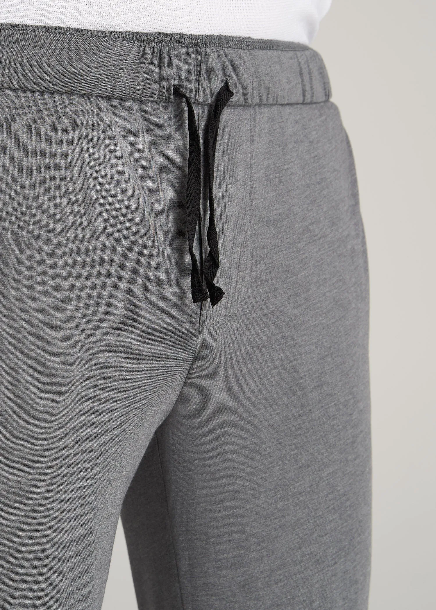 Lounge Pajama Pants for Tall Men in Charcoal Mix