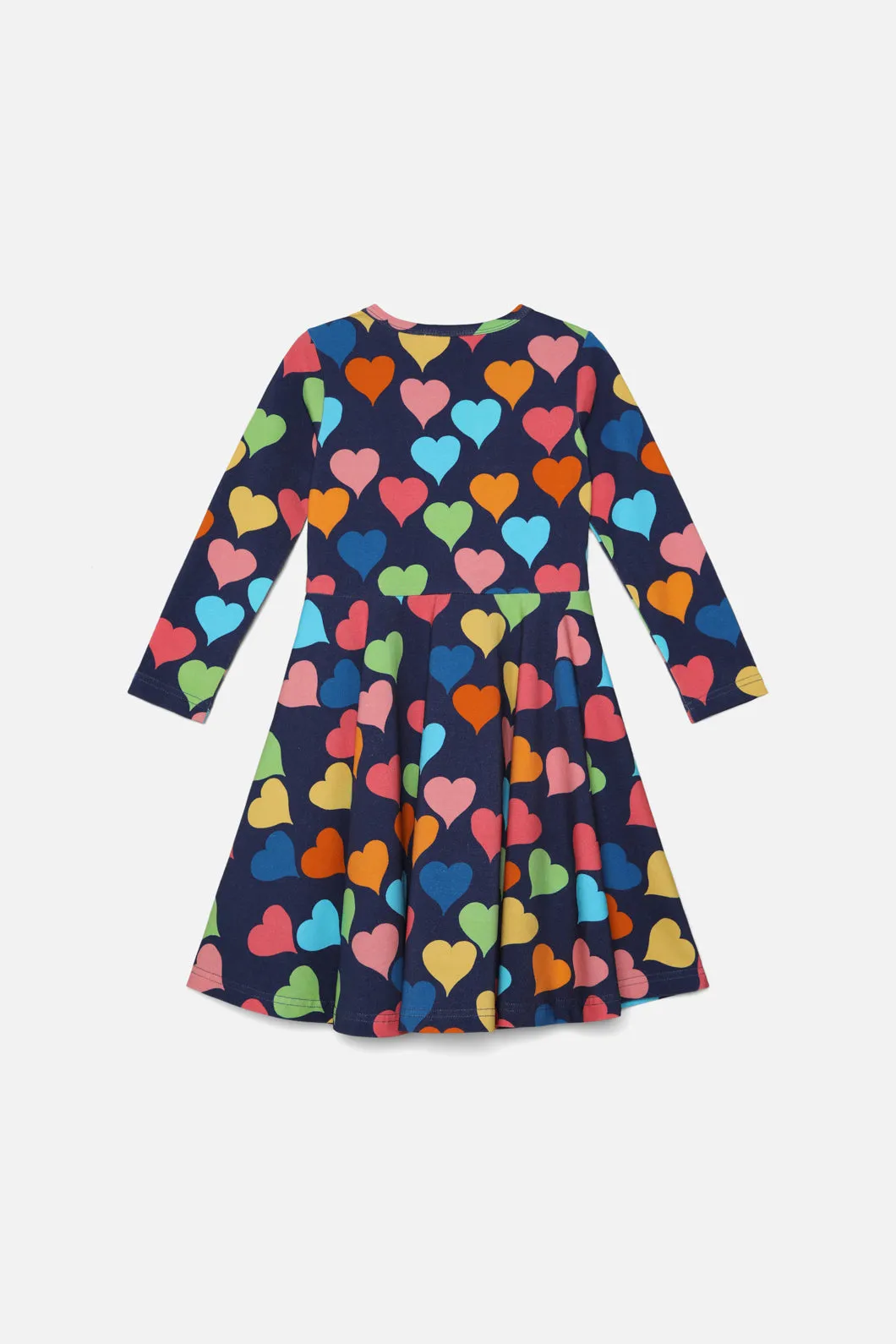 Love Heart Kids Jersey Dress