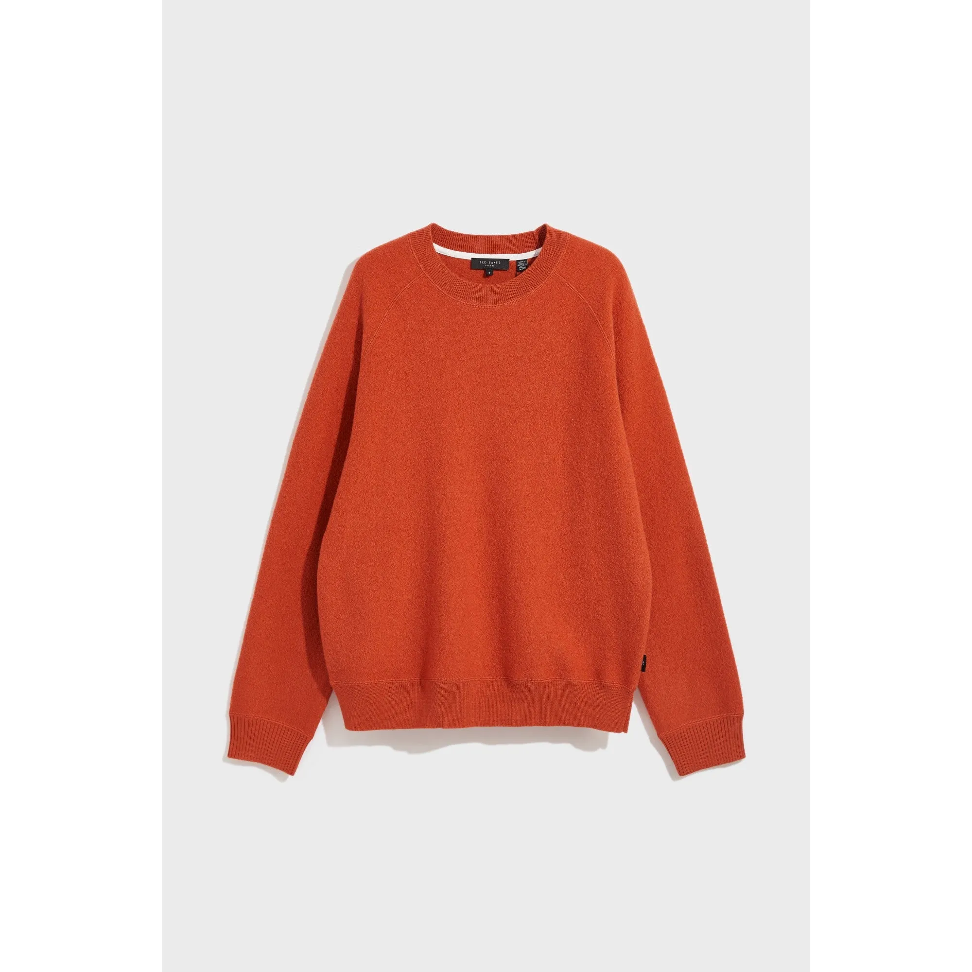 Men Mmk-Bodmin-Ls Crew Neck - Lt-Orange