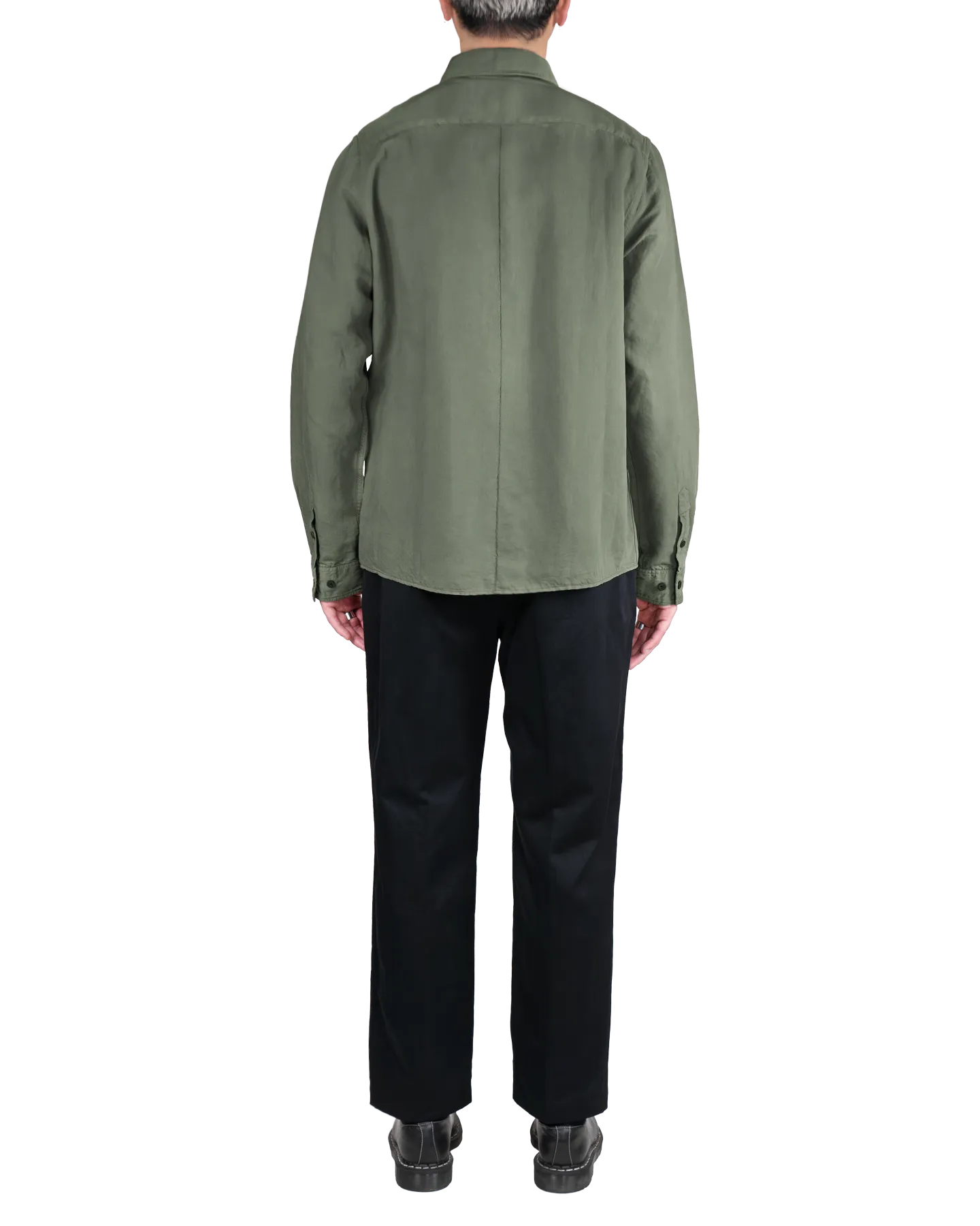Men's Cotton Linen Pant in Black