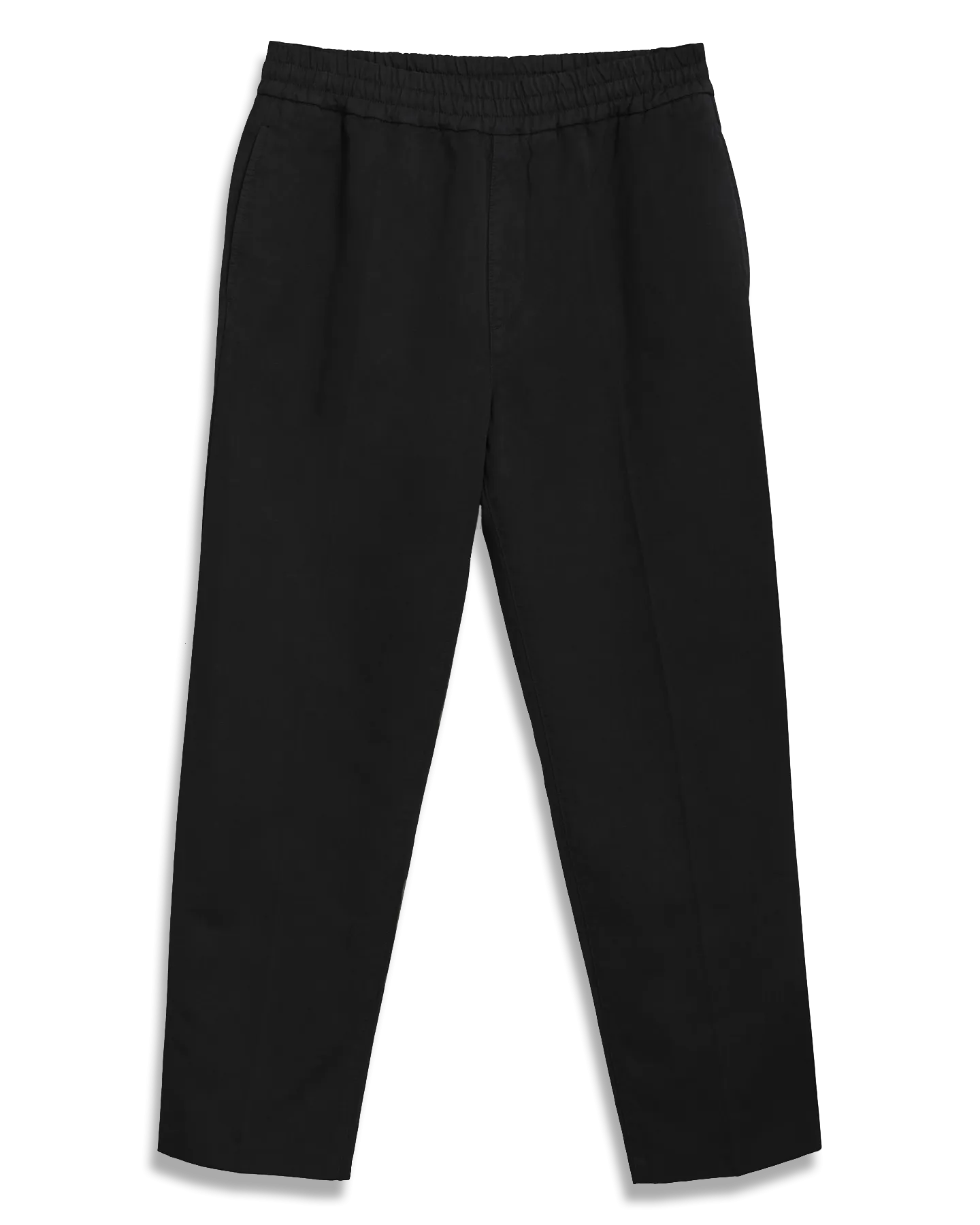Men's Cotton Linen Pant in Black