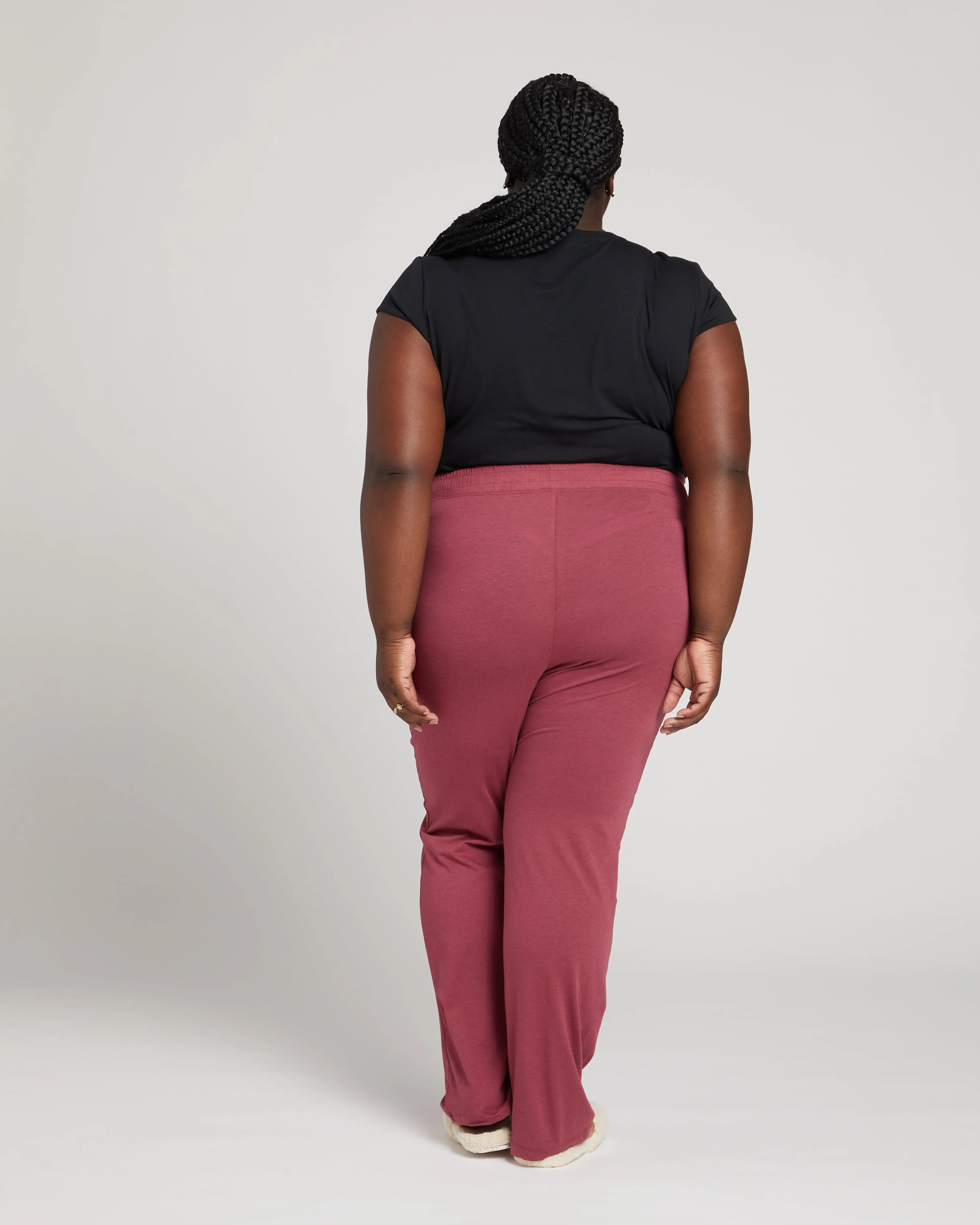 Mola Lounge Pants - Maroon