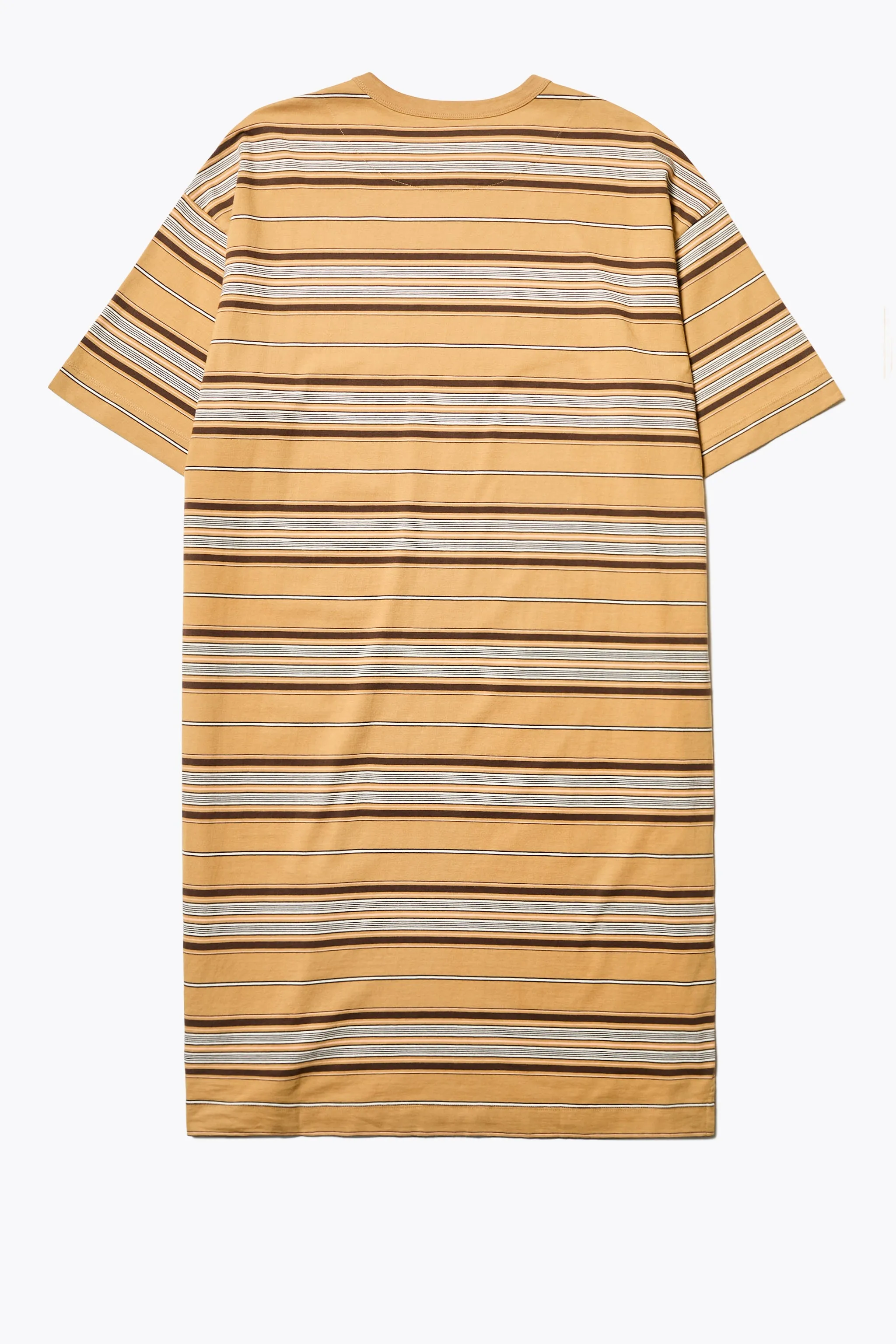 Nadir Dress Tan Stripe