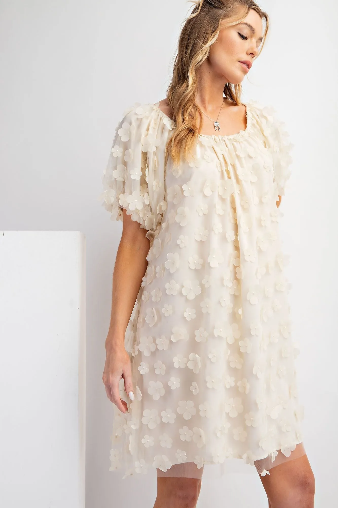 Print Shift Dress