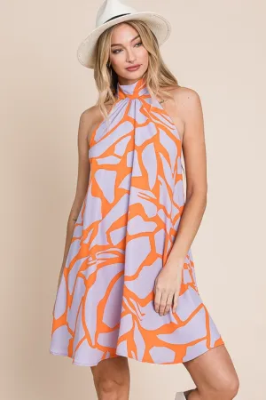 Resort Style Halter Neck Sundress