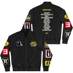 Shady Football Lightweight Bomber Jacket (Black)