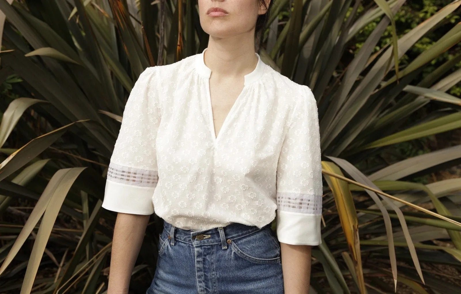 The Ivory Malina Top