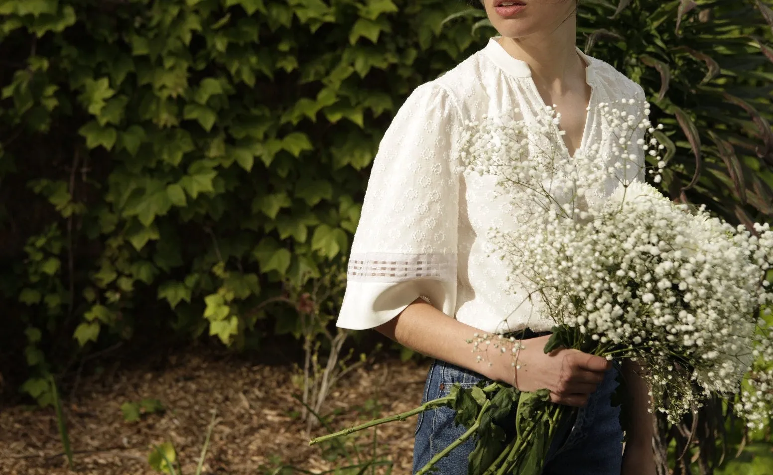 The Ivory Malina Top