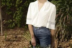 The Ivory Malina Top
