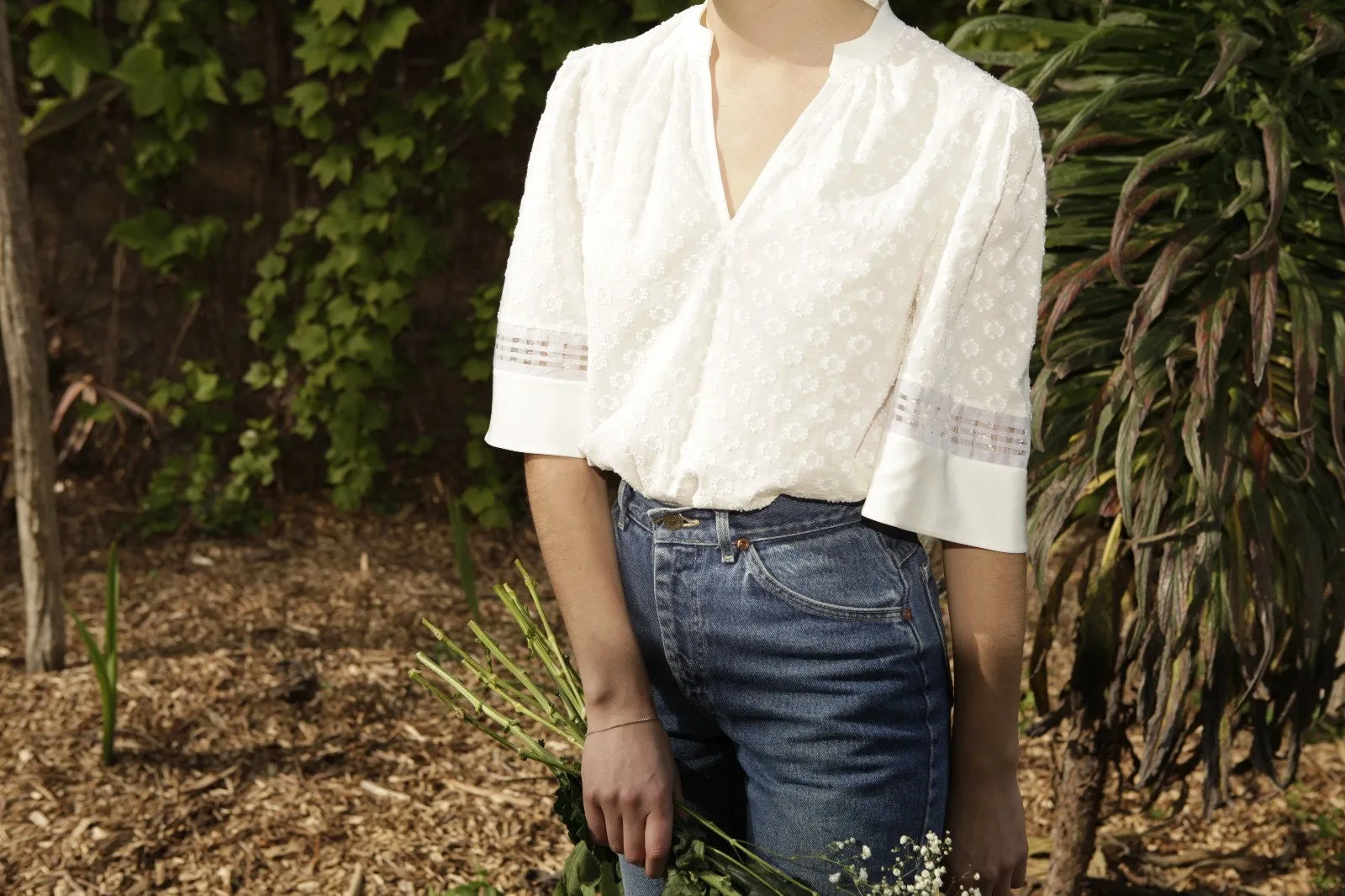 The Ivory Malina Top