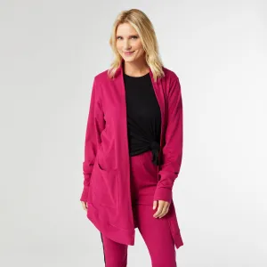Weekend Brushed All Day Pocket Cardigan - Pink - Final Sale