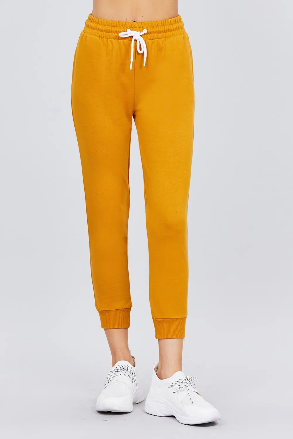 Women's Active Yoga French Terry Sweatpants Workout Joggers Pants