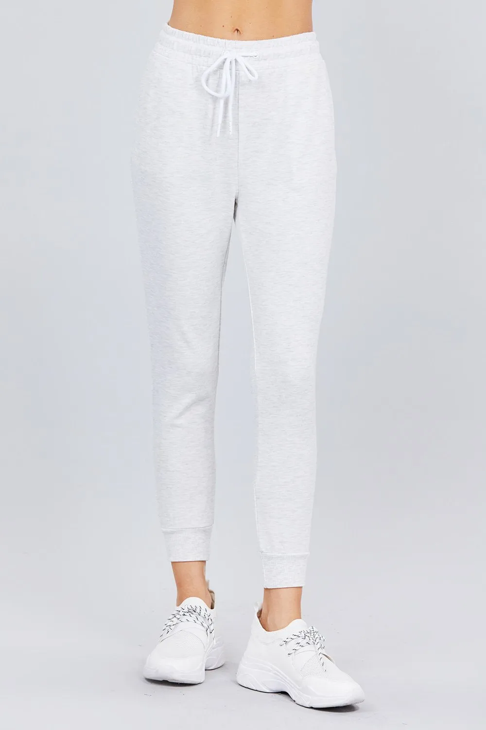 Women's Active Yoga French Terry Sweatpants Workout Joggers Pants