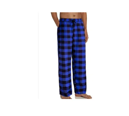 Women's Stretch Plaid Casual Pocket Pants