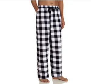 Women's Stretch Plaid Casual Pocket Pants